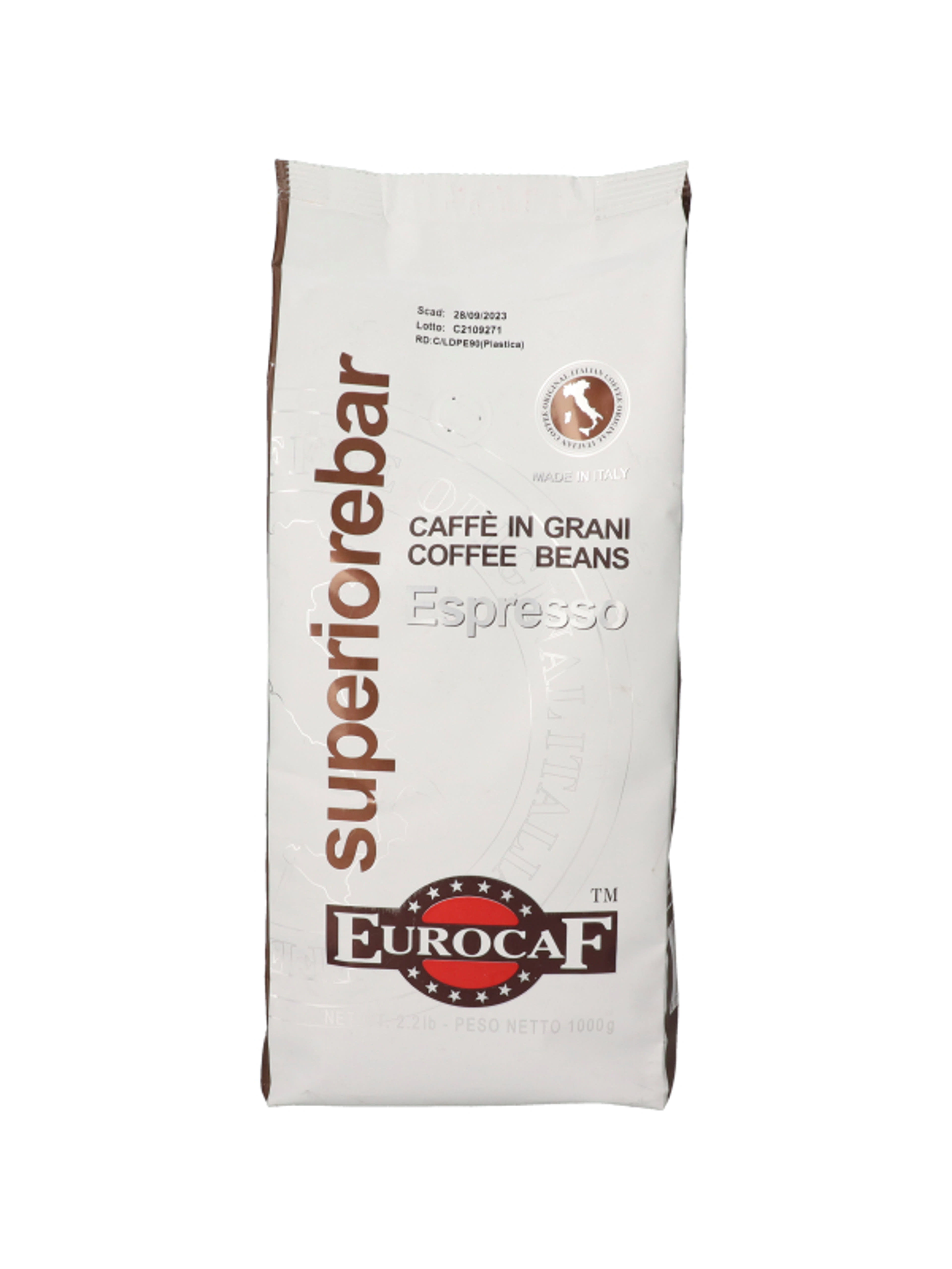 EurocaF Superiore Bar szemes kávé - 1000 g