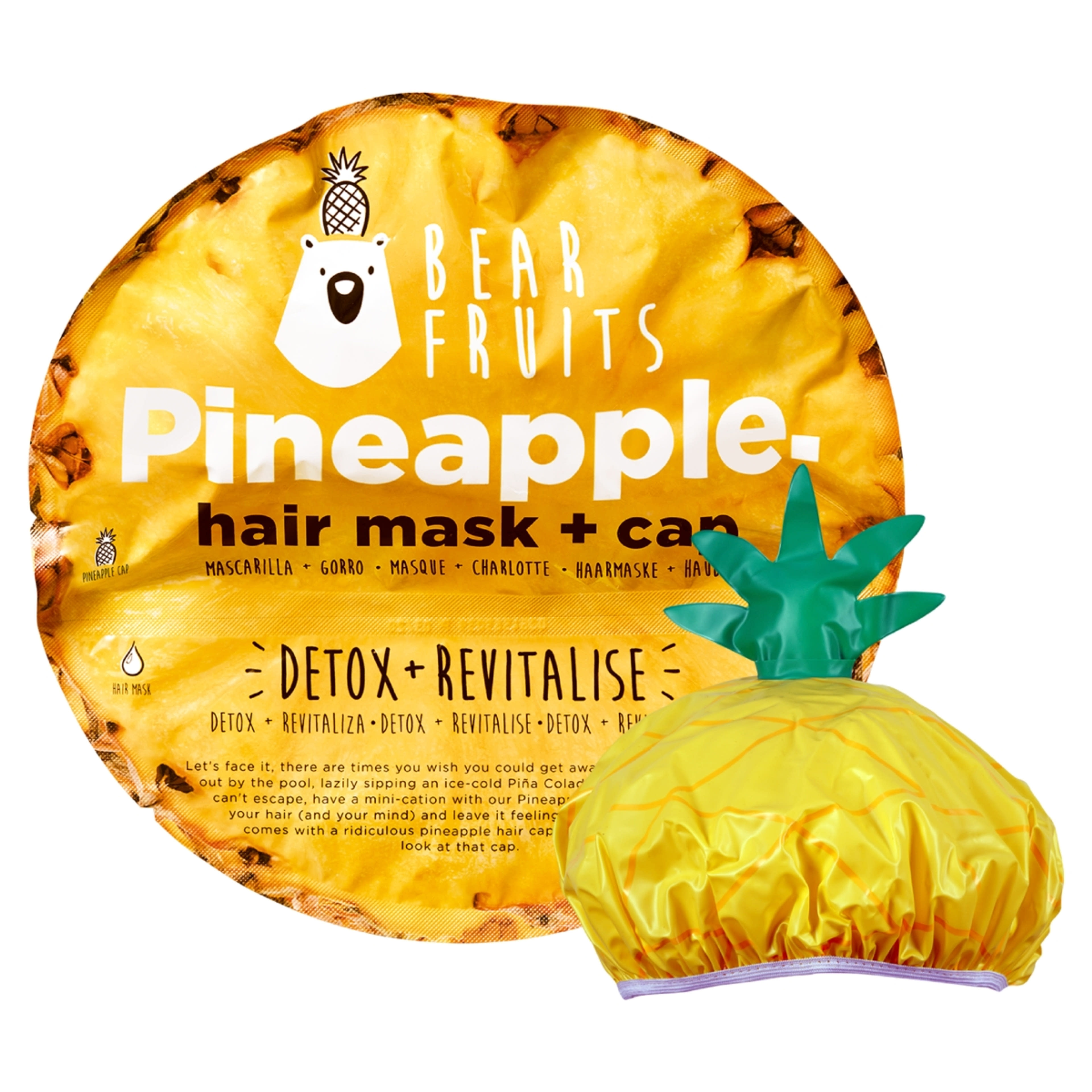 Bear Fruits hajmaszk, ananász - 20 ml-2