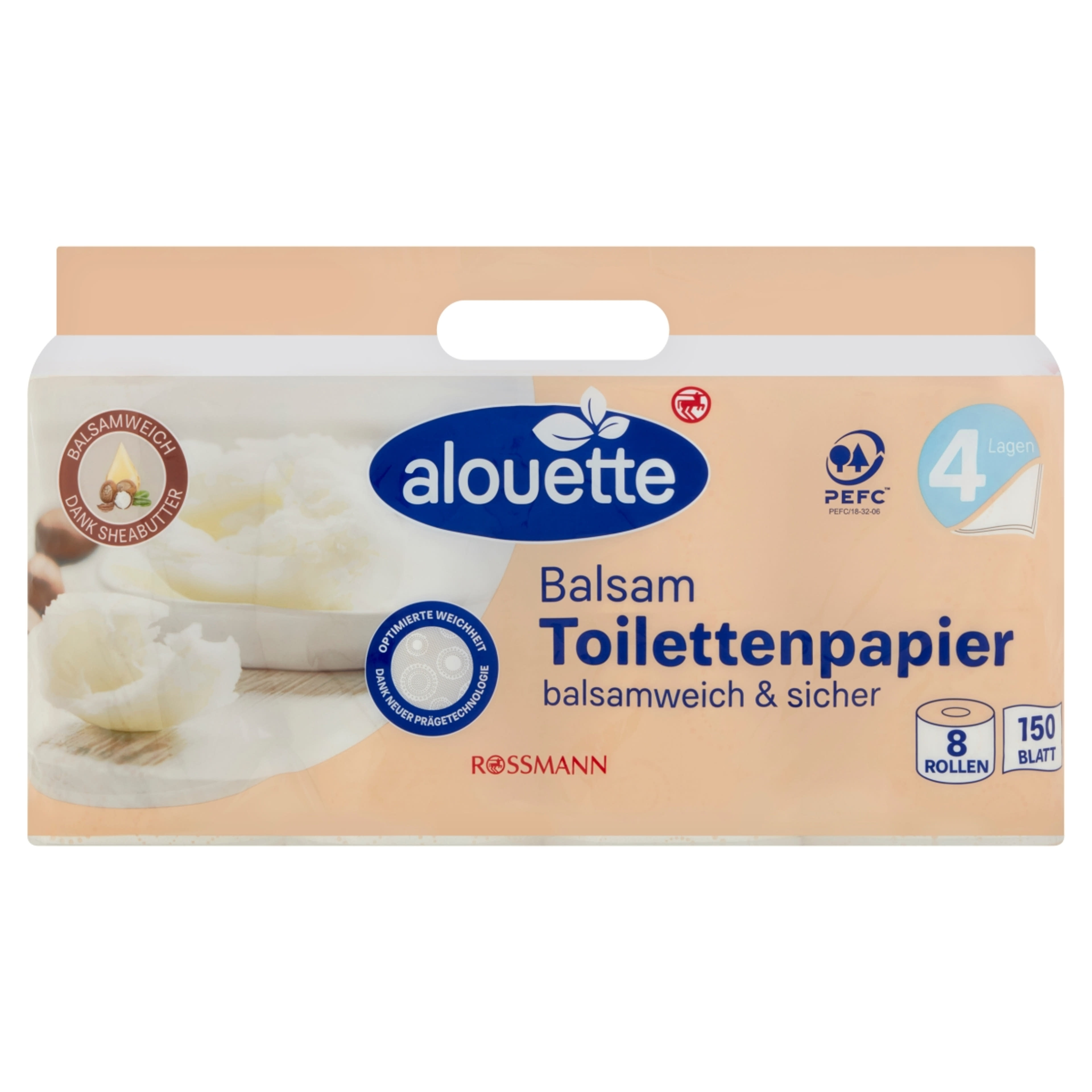 Alouette Balzsamos Toalettpapír - 8 db