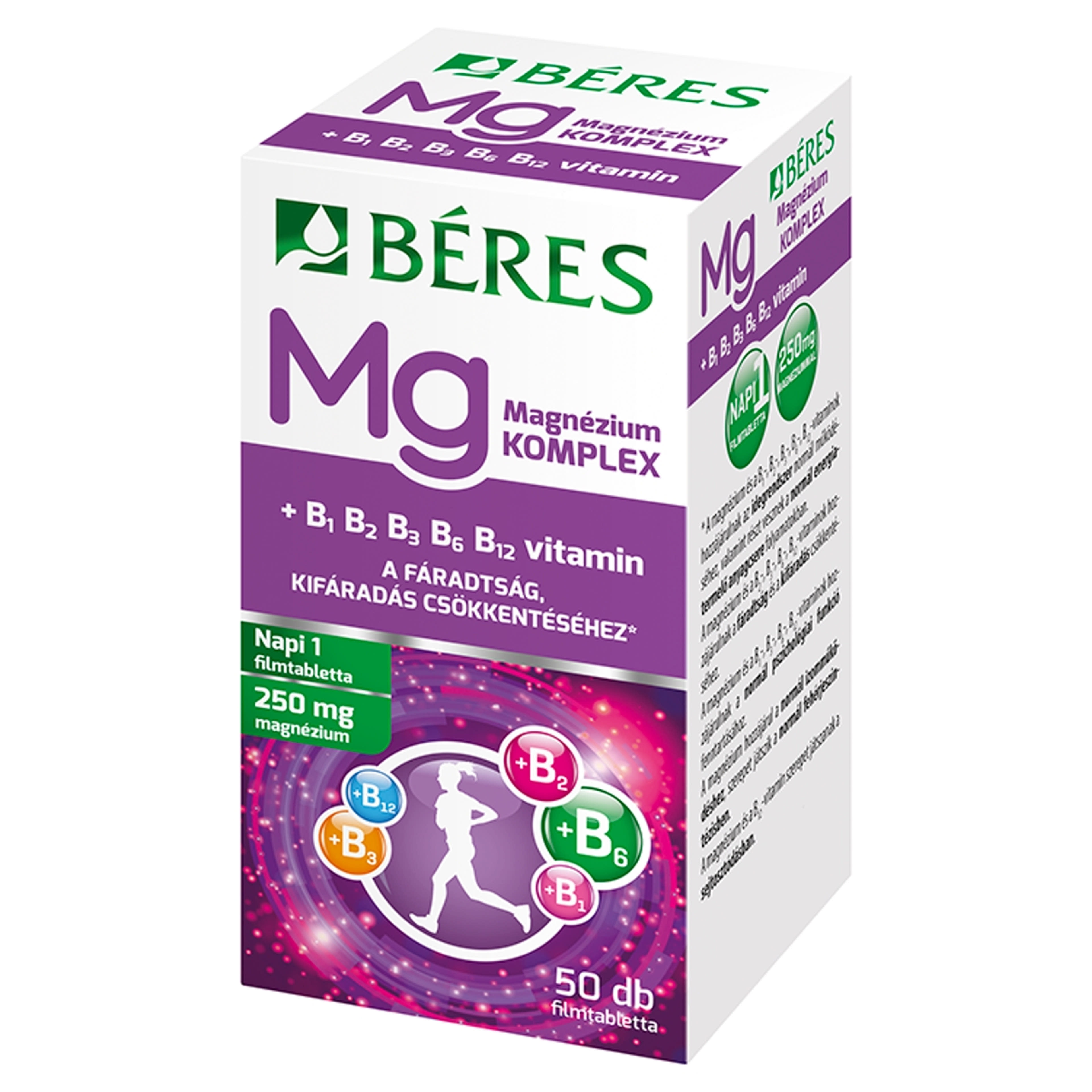 Béres Magnézium Komplex Filmtabletta - 50 db-2