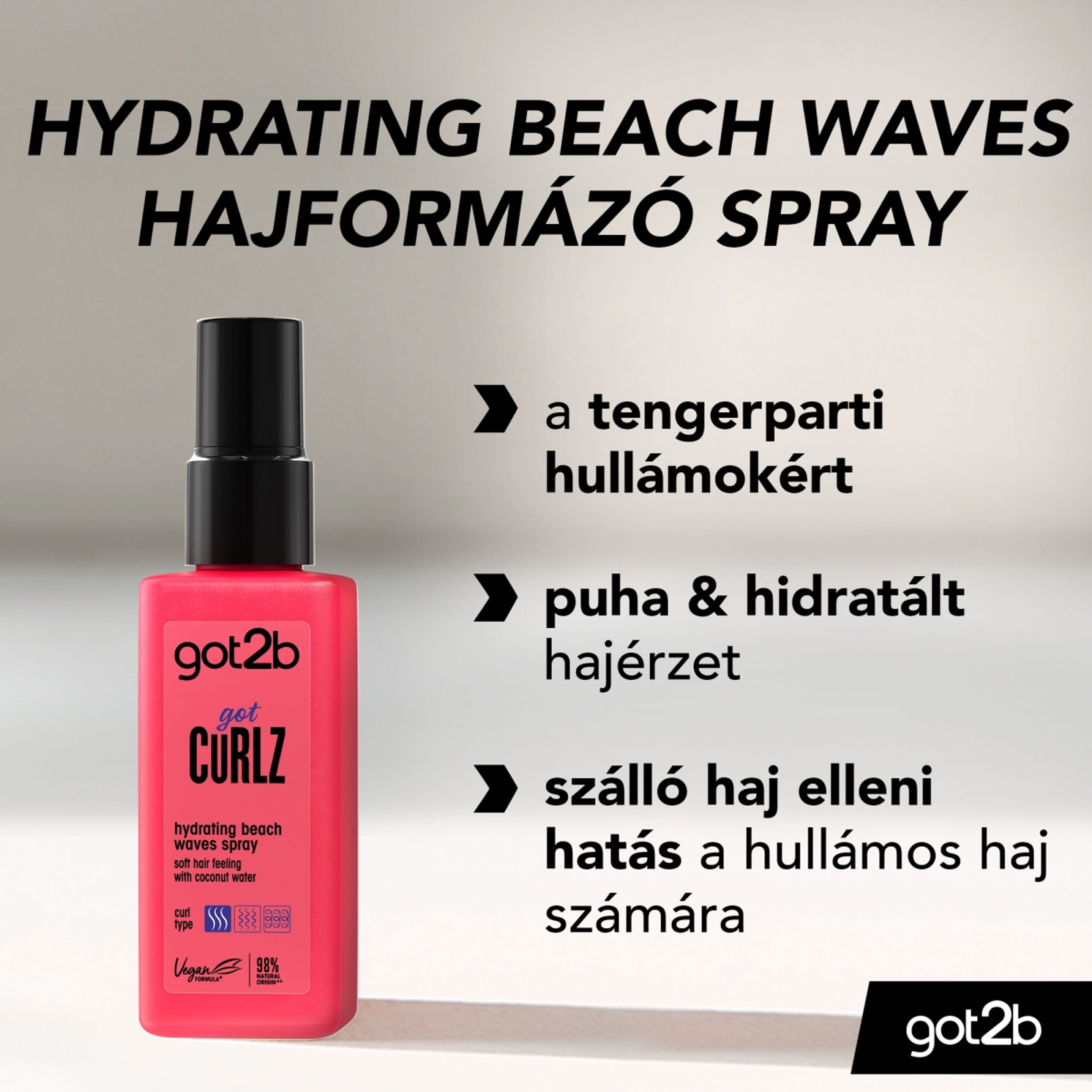 Got2b Curlz hajformázó spray - 150 ml-3