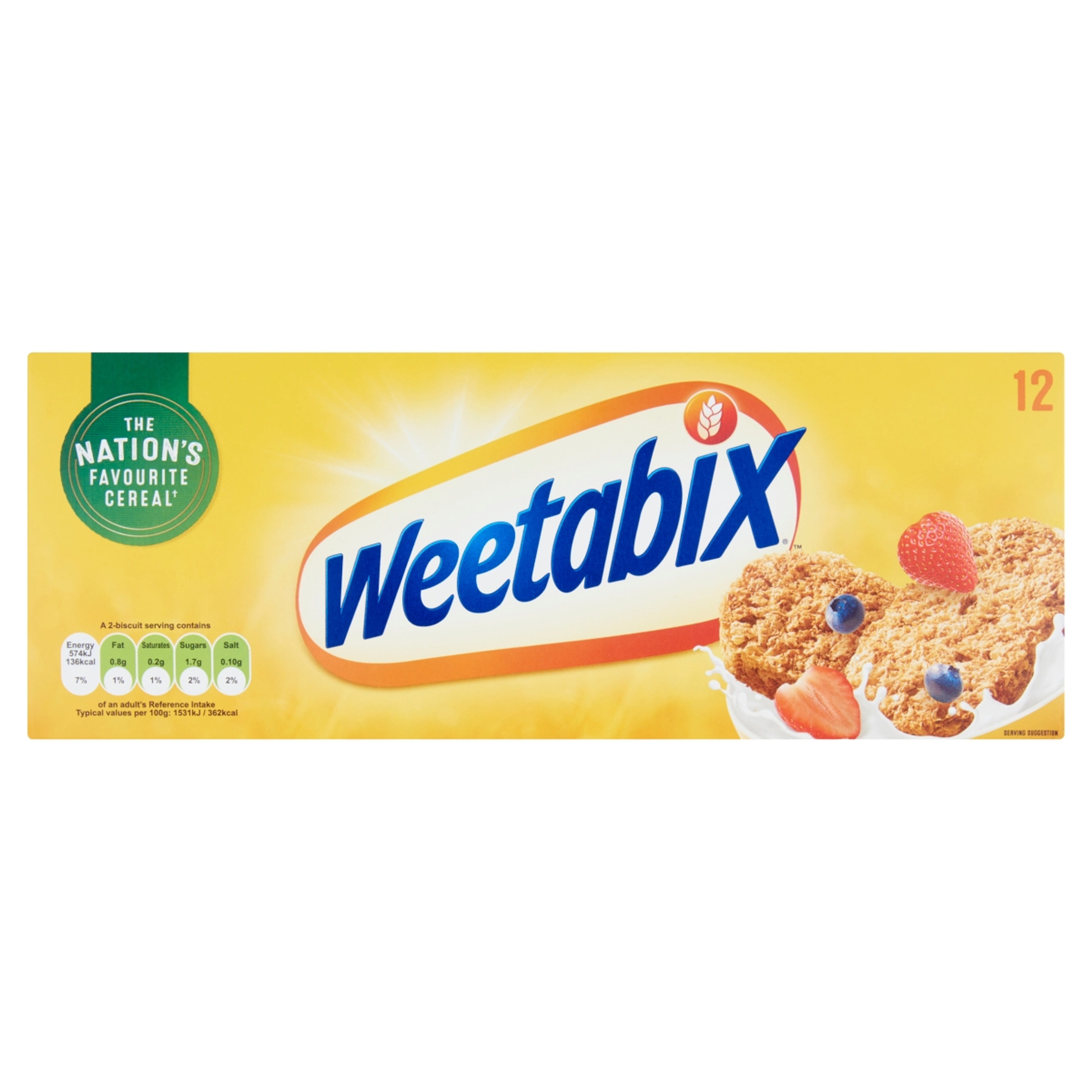 Weetabix teljes kiörlésű gabonaszelet - 215 g