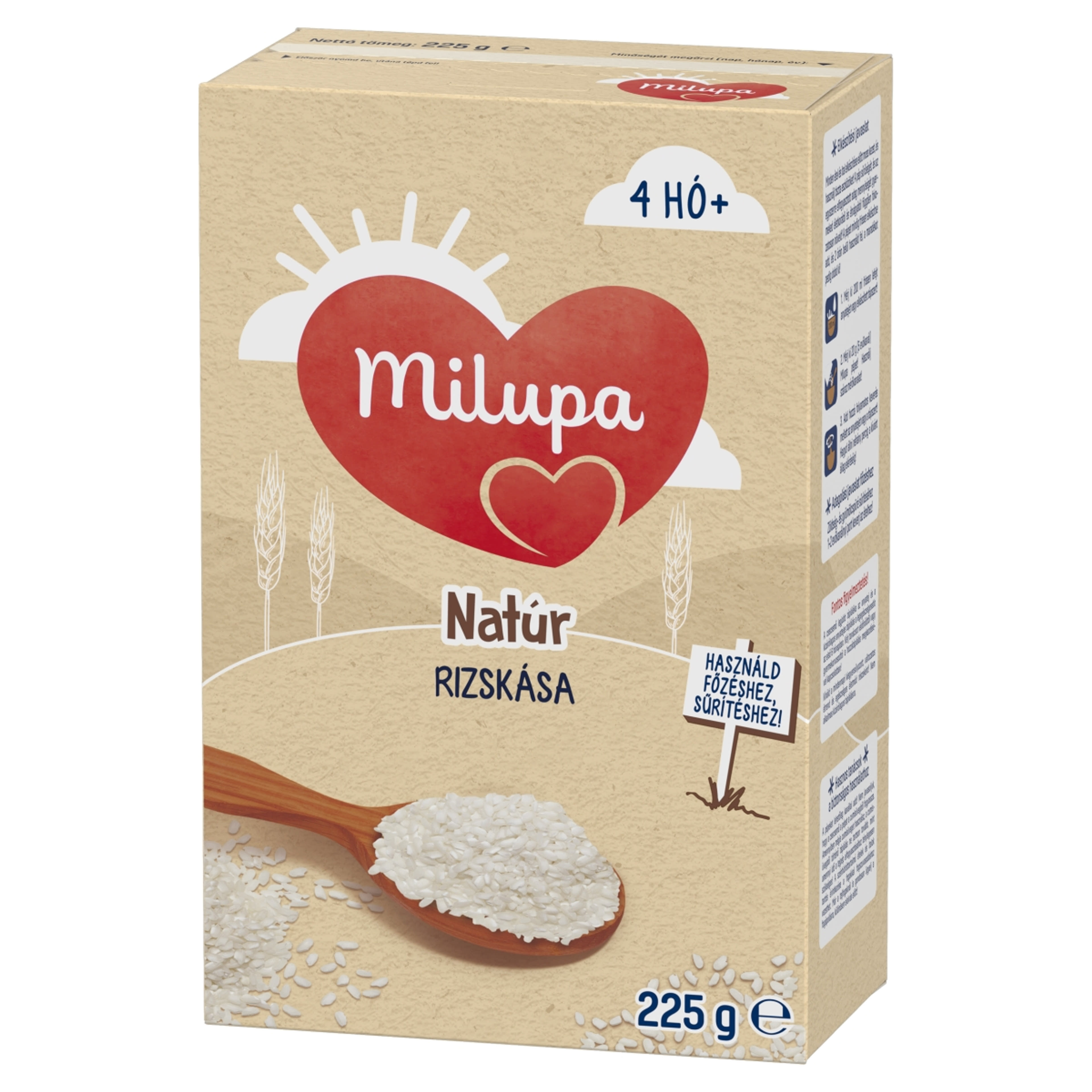 Milupa natúr rizskása 4 hónapos kortól - 225 g-2