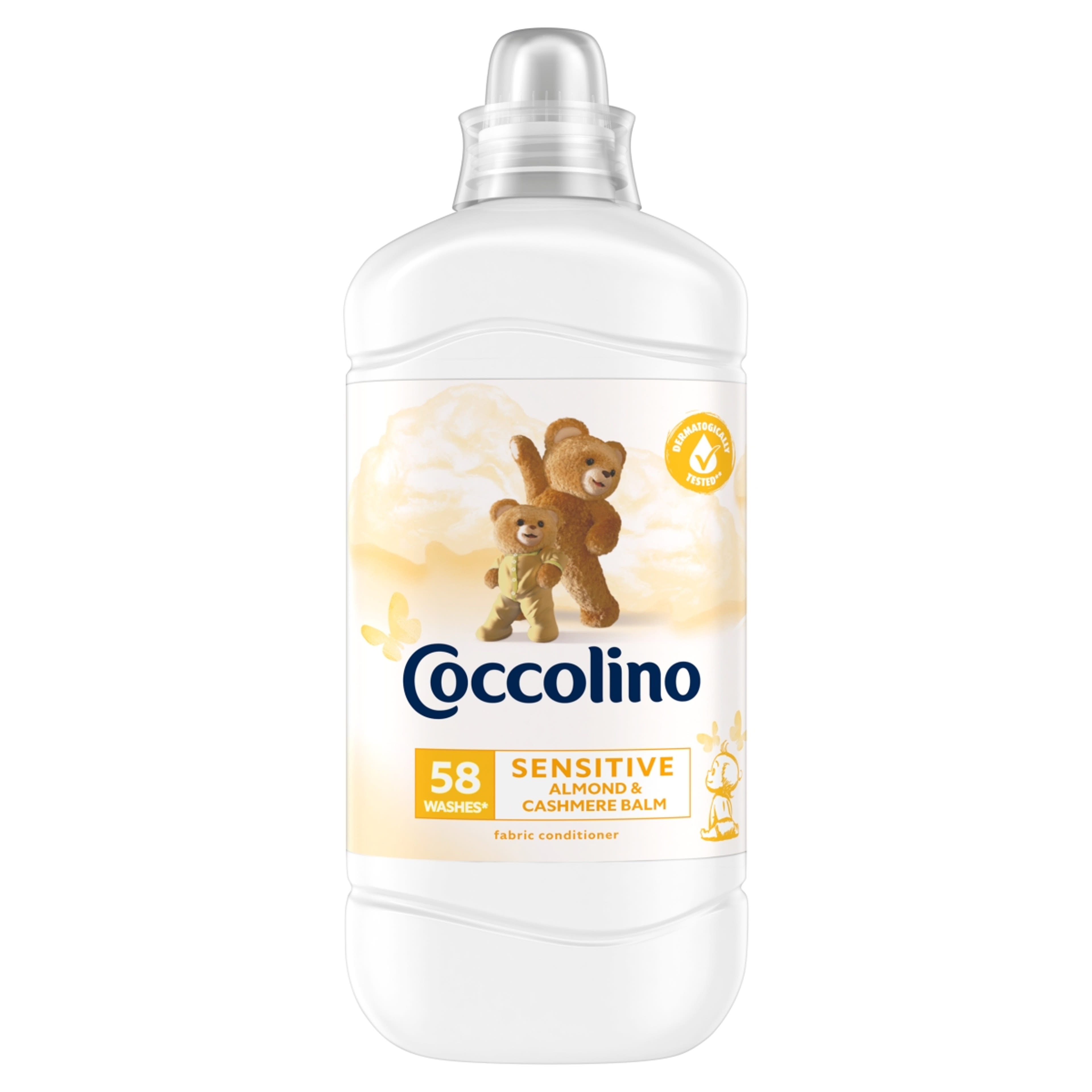 Coccolino Sensitive Almond & Cashmere Balm öblítőkoncentrátum 58 mosás - 1450 ml-1