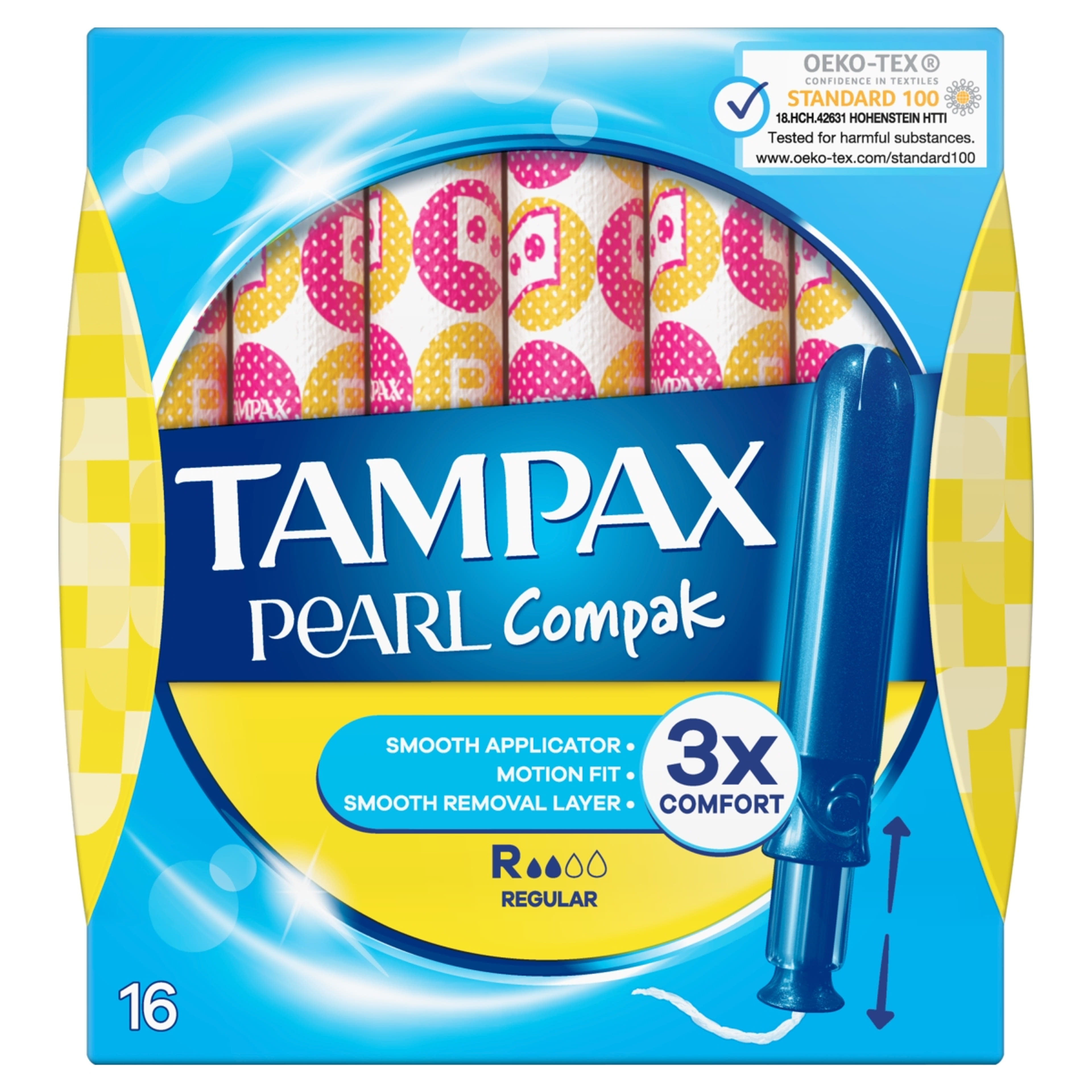Tampax Compak Pearl Regular tampon - 16 db-1