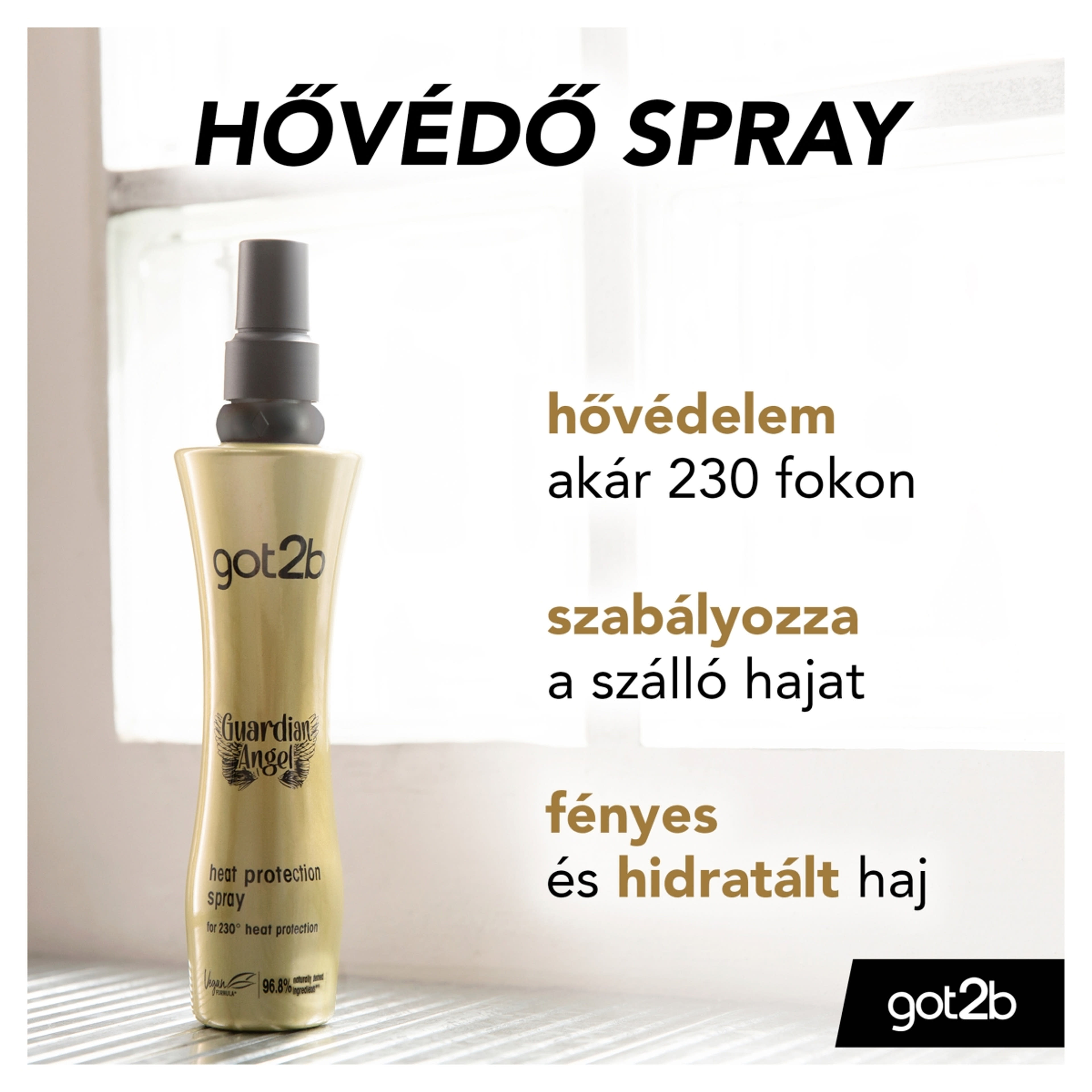 Got2b Guardian Angel Hajvédő ÉS Rögzítő spray - 200 ml-2