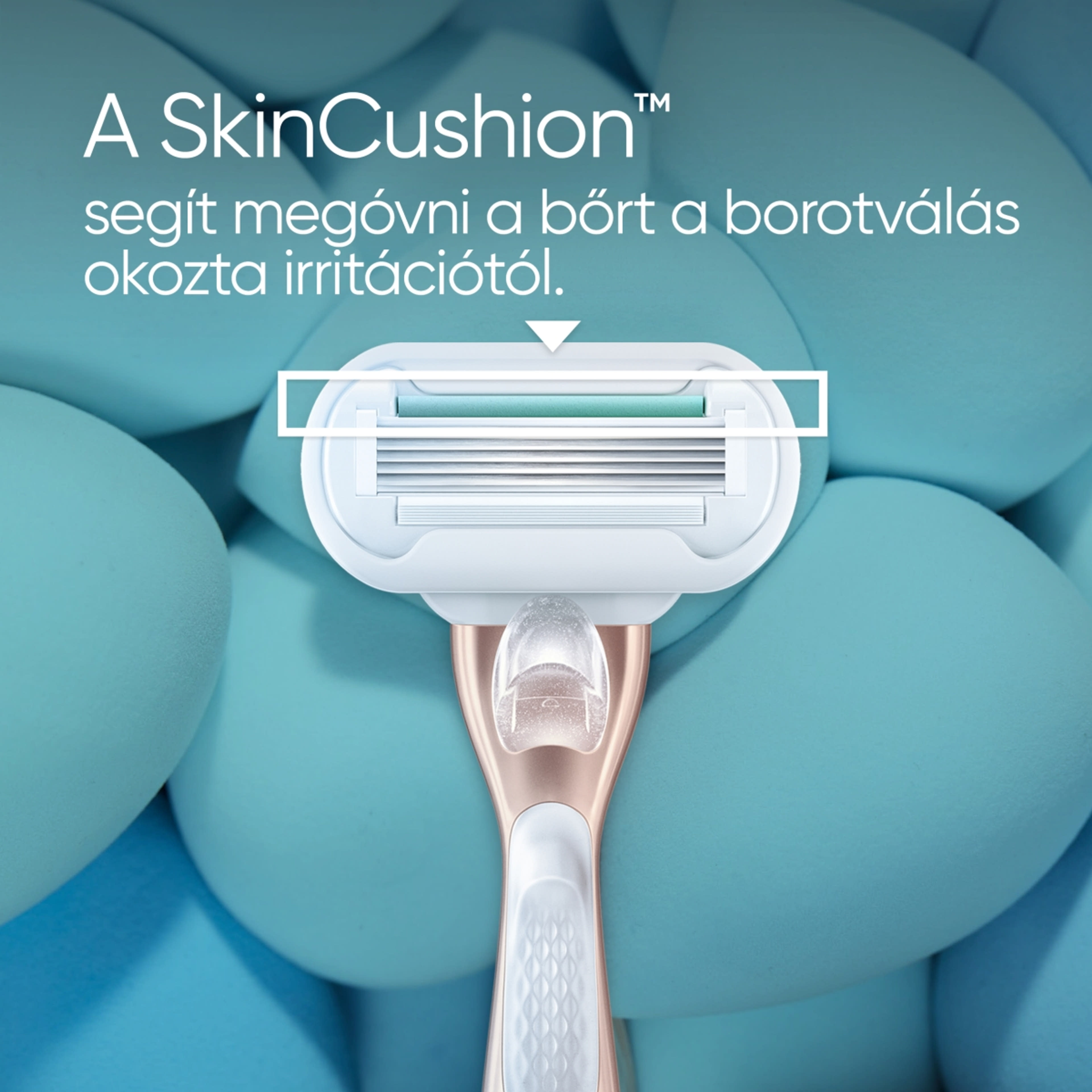 Gillette venus extra smooth sensitive borotva betét 5 pengés - 4 db-4