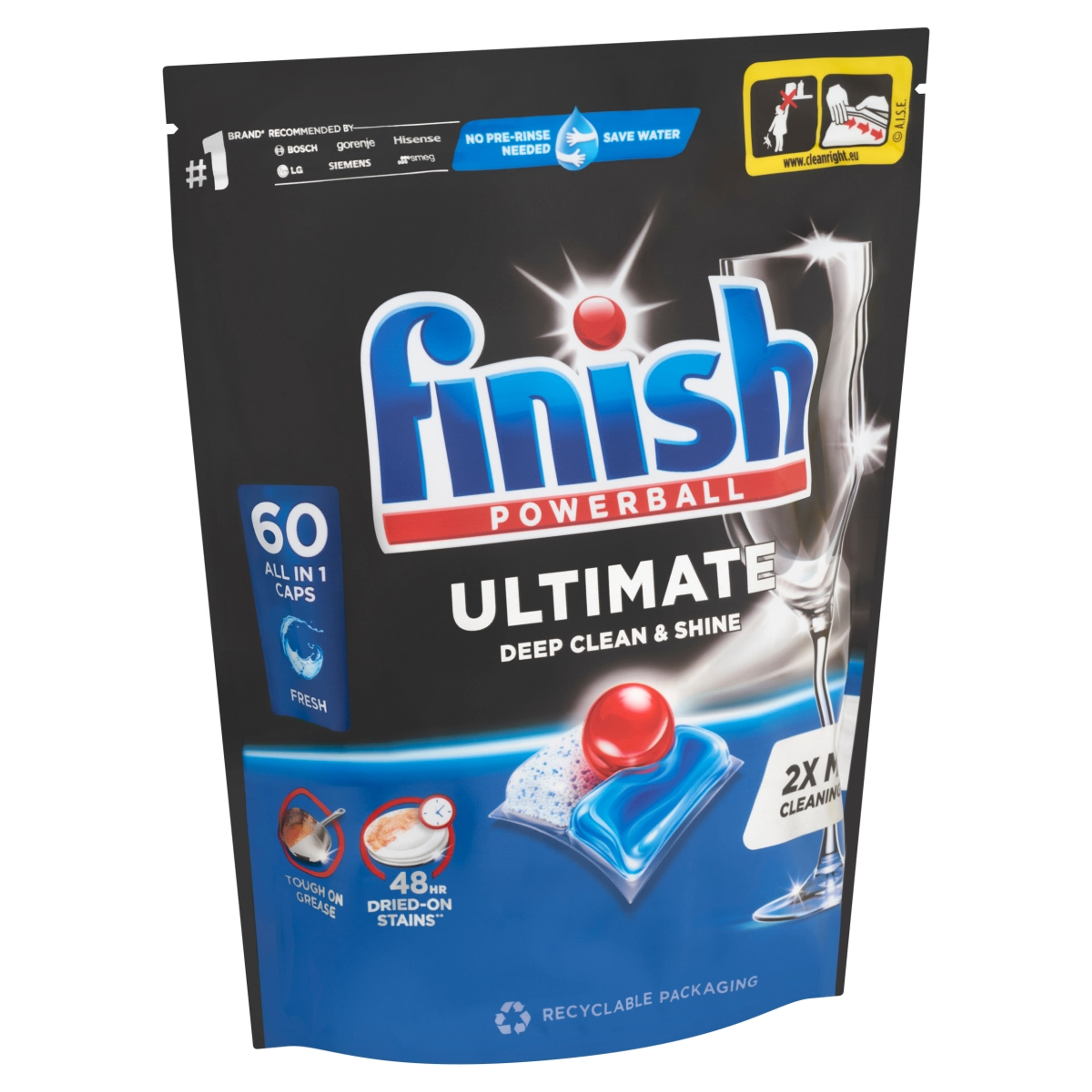 Finish Ultimate All in One Regular mosogatógép tabletta - 60 db-2