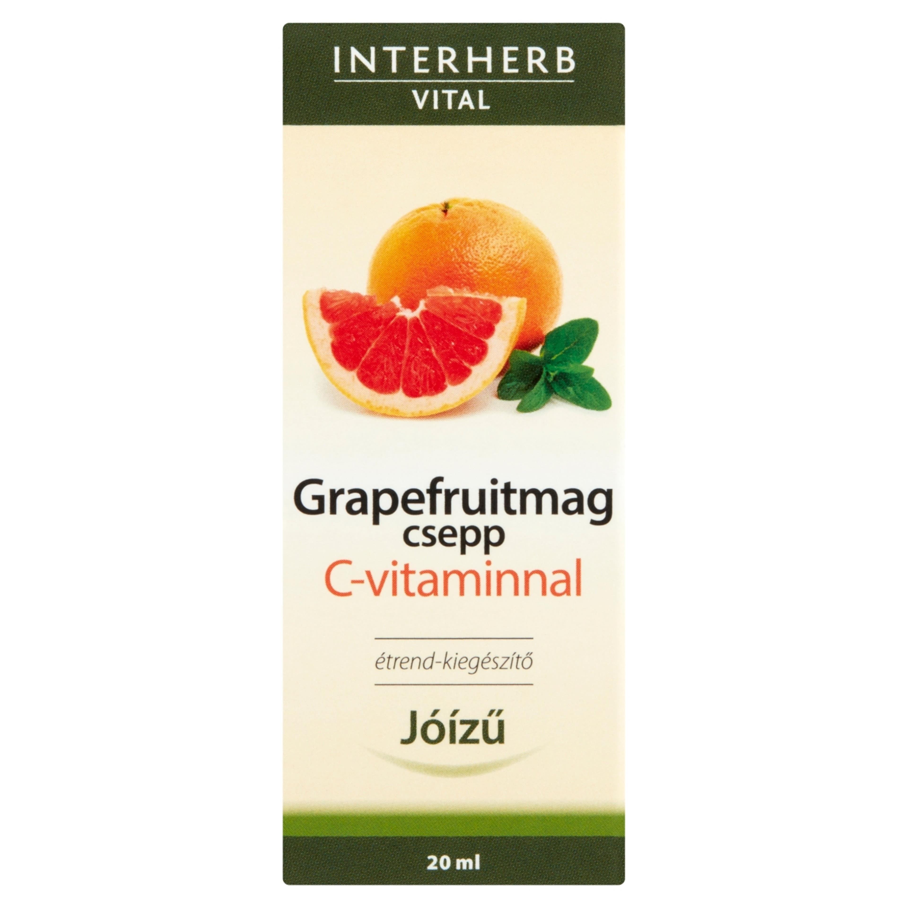 Interherb Grapefruitmag C-Vitaminnal Csepp - 20 ml