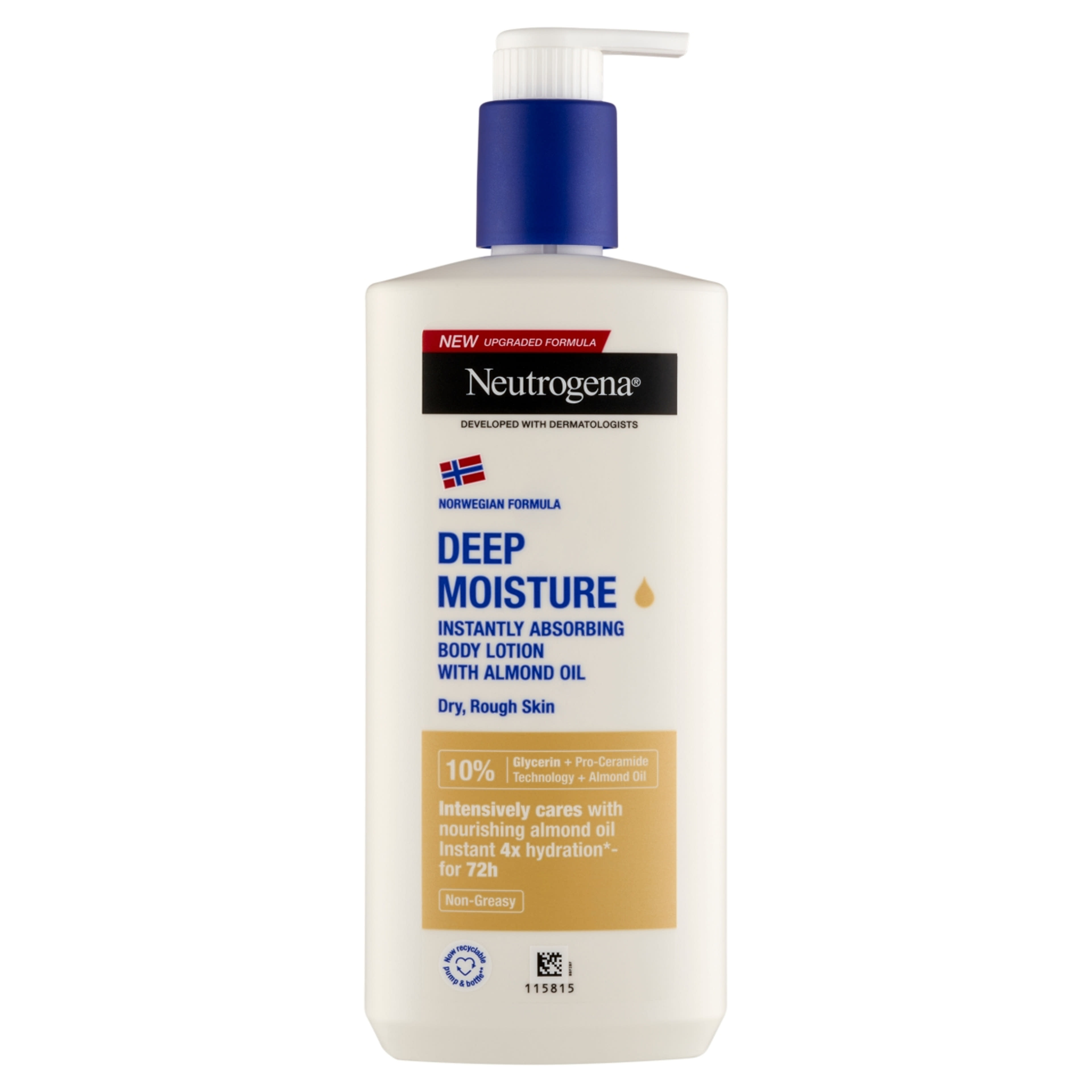 Neutrogena Deep Moisture olajos testápoló - 400ml-2