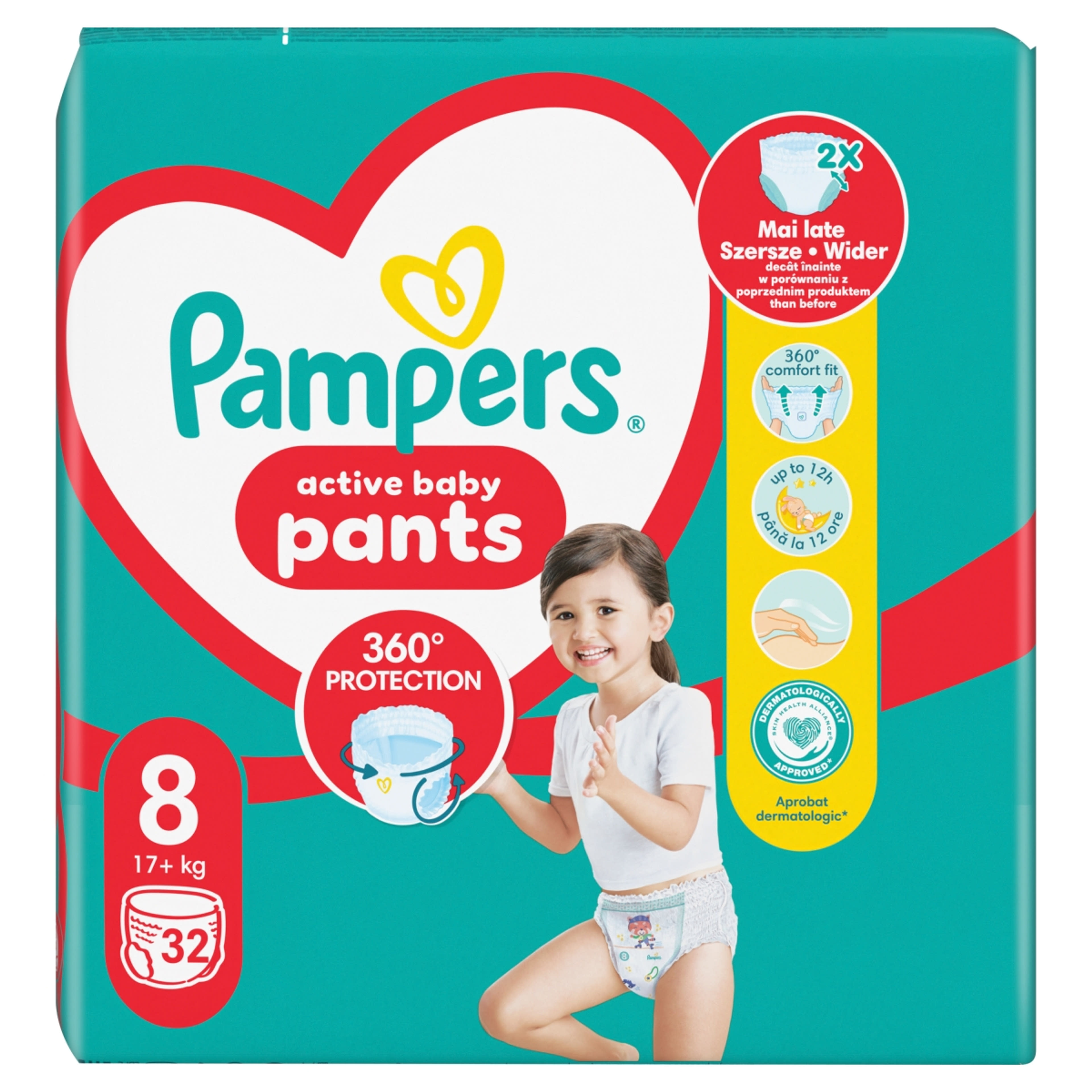 Pampers Pants Jumbo Pack 8-as, 17+ kg - 32 db-3