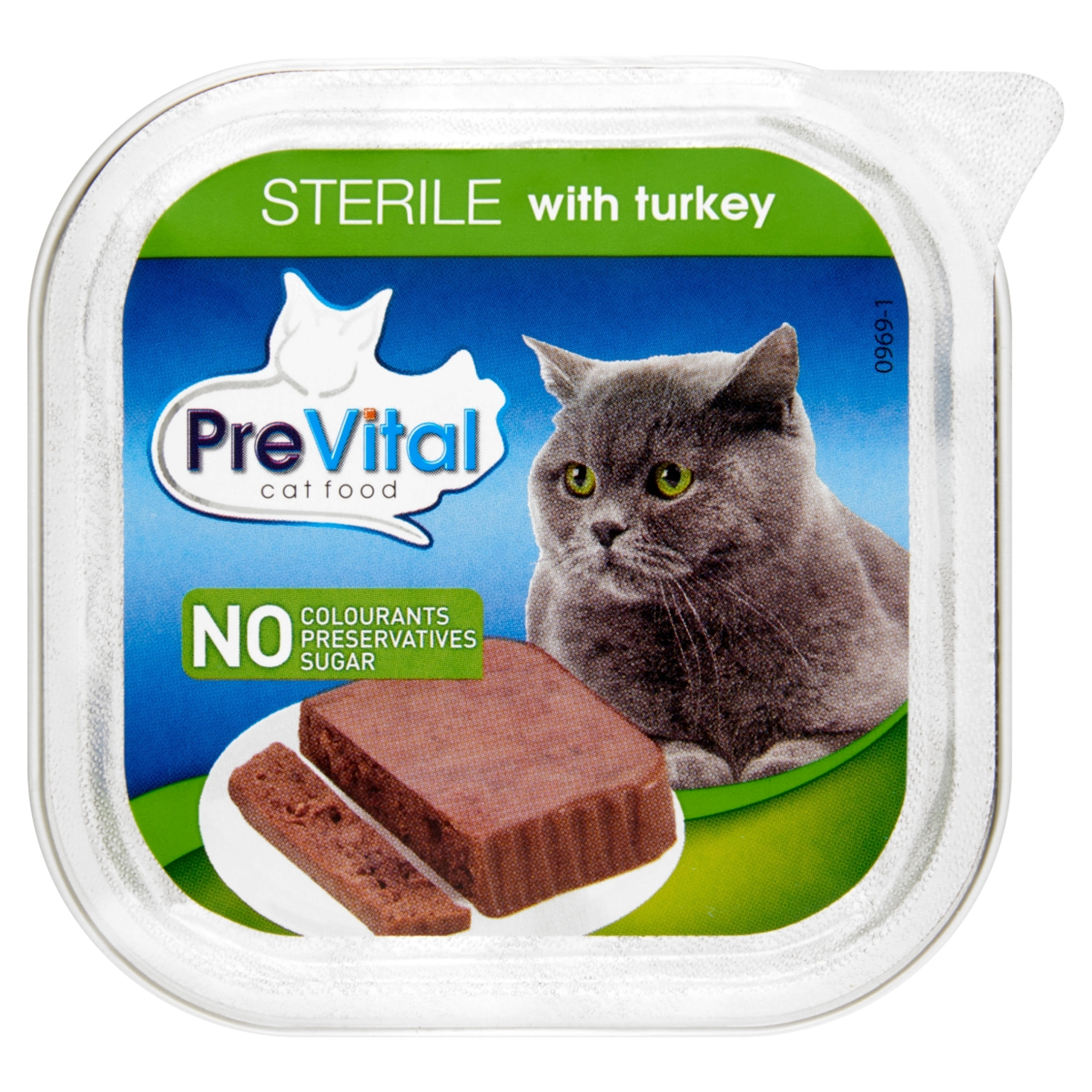 PreVital alutál macskáknak, steril púlyka ízű - 100 g
