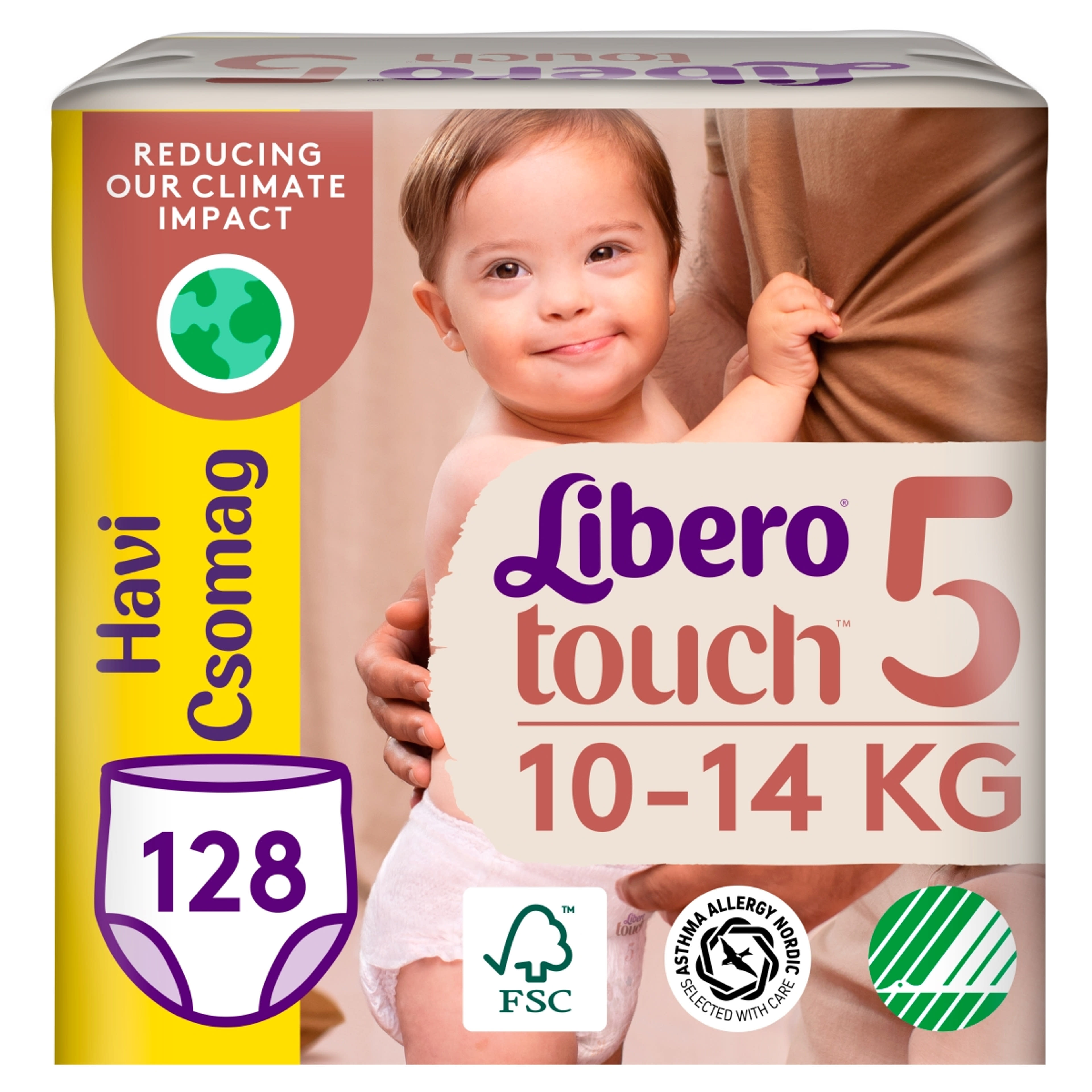 Libero Touch bugyipelenka, méret: 5, 10-14 kg - 128 db