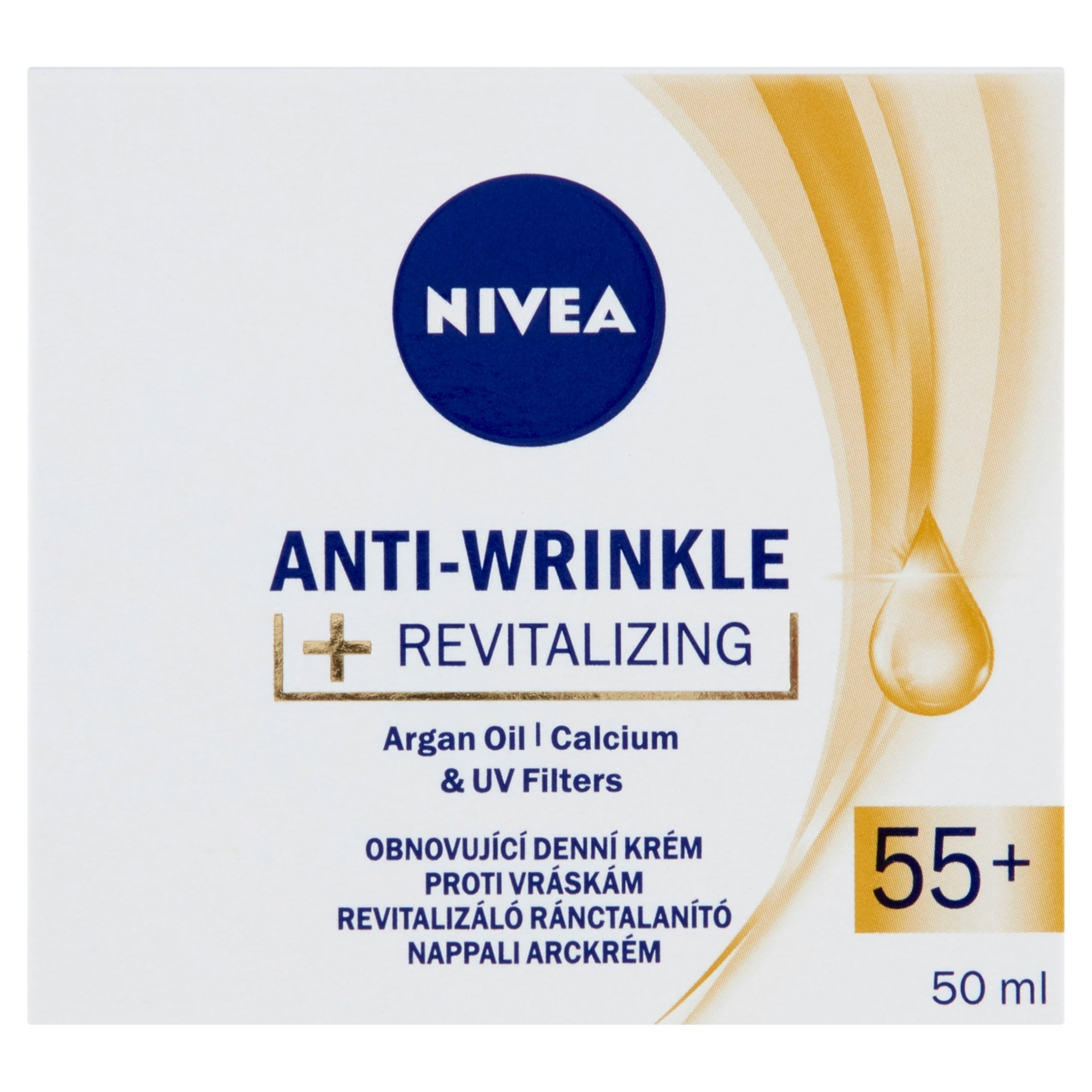 Nivea anti wrinkle 55+ nappali arckrém - 50 ml-1