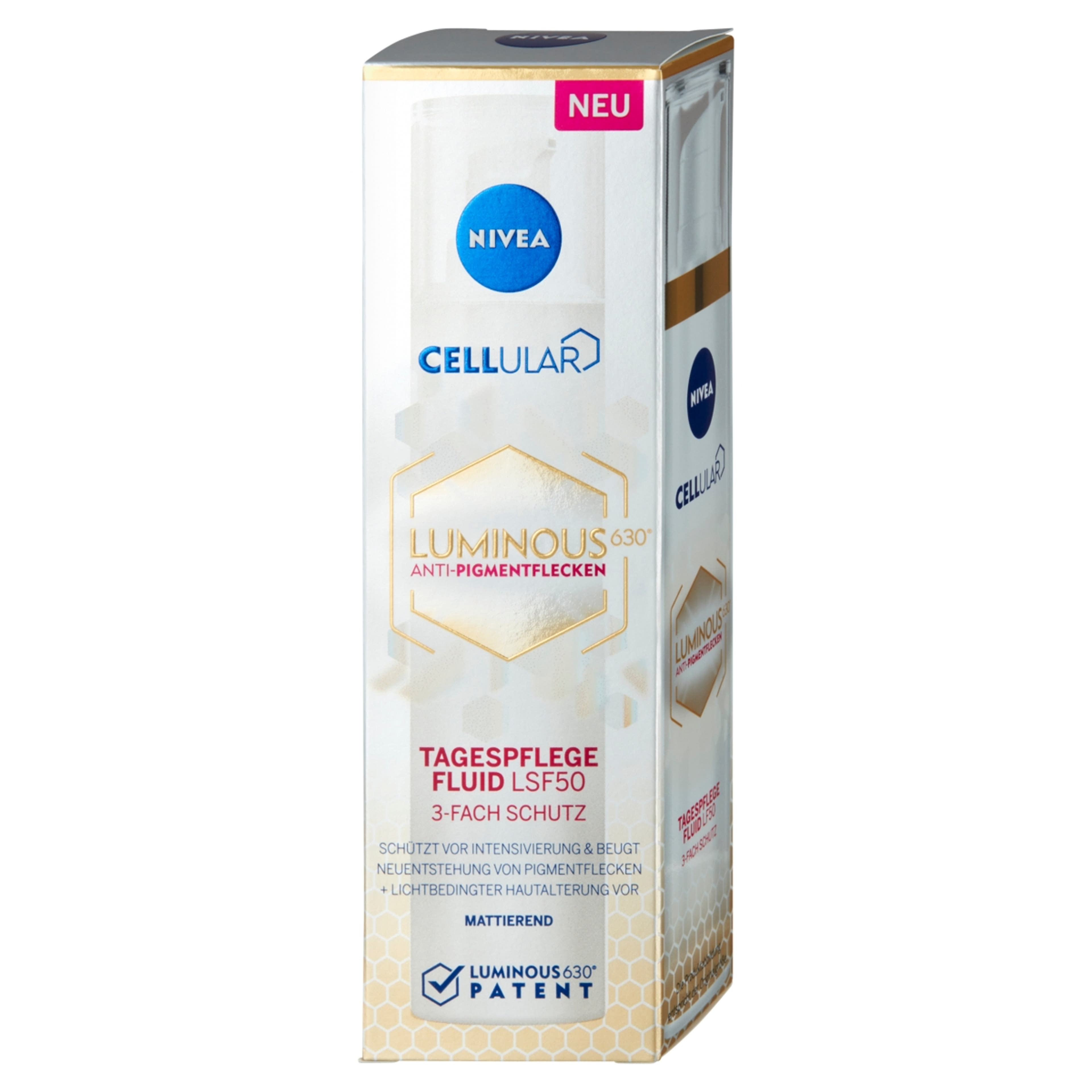 Nivea Cellular Luminous630 pigmentfoltok elleni nappali krém SPF 50 - 40 ml-3
