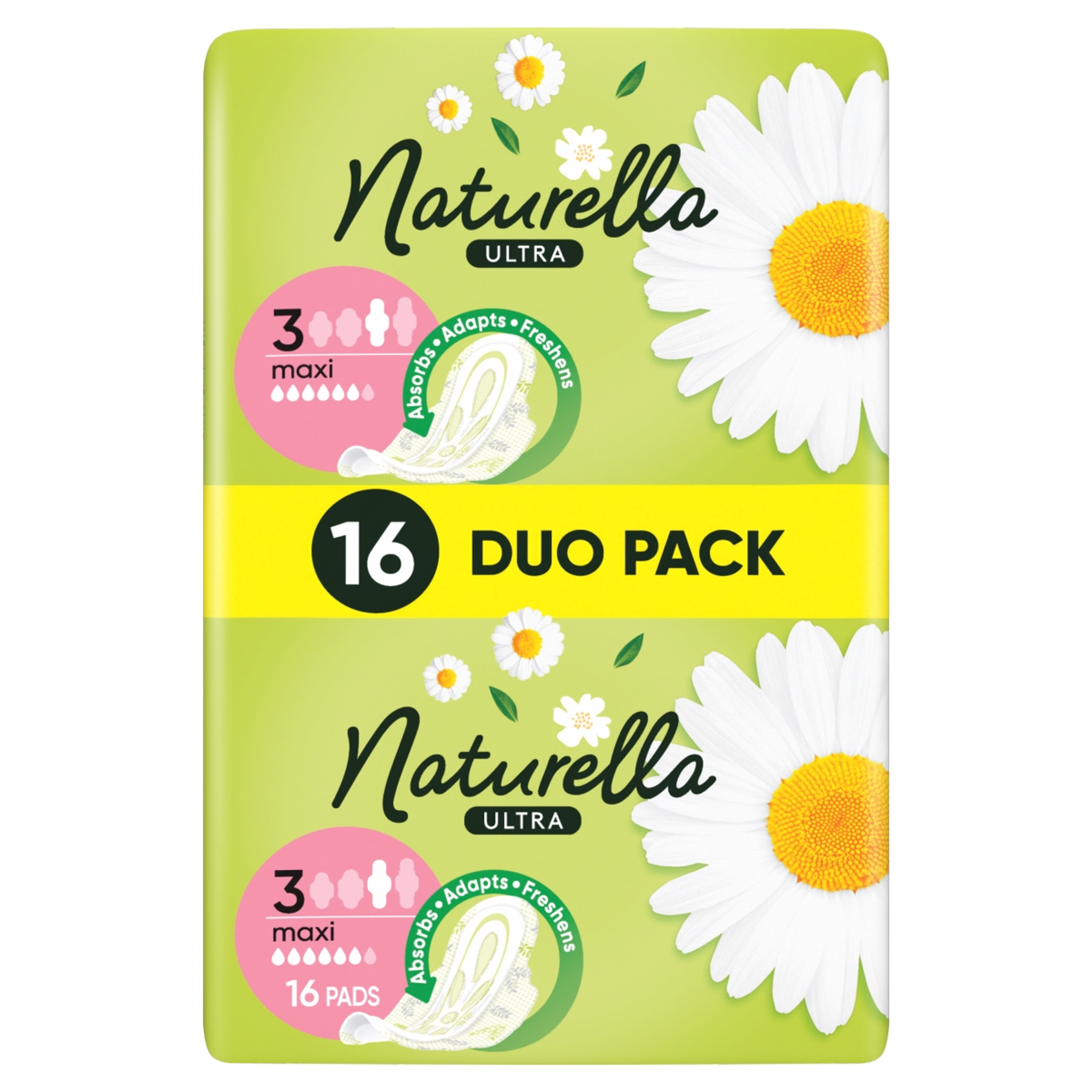 Naturella Ultra Maxi Camomile egészségügyi betét - 16 db-1