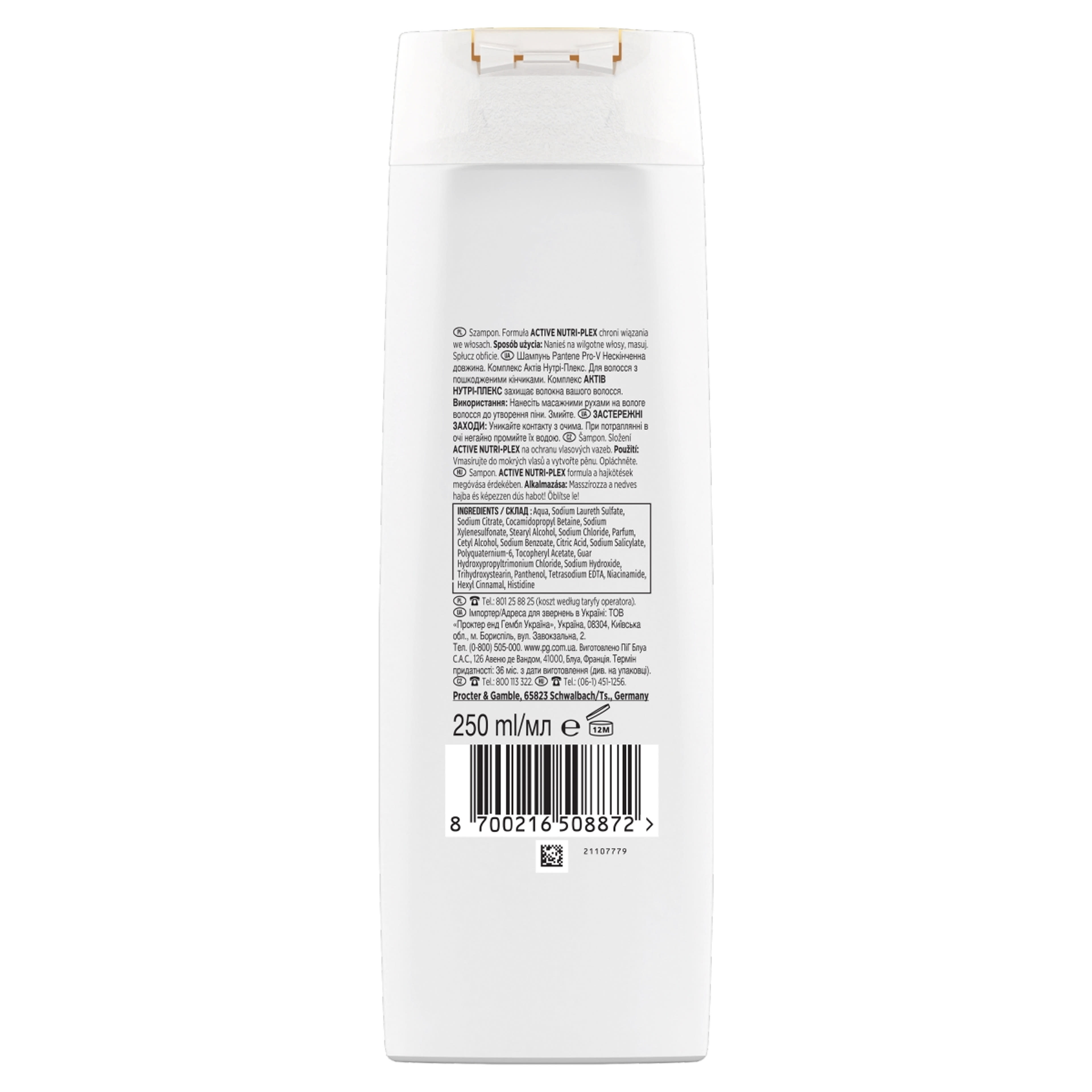 Pantene Pro-V Infinite Lengths sampon - 250 m-2