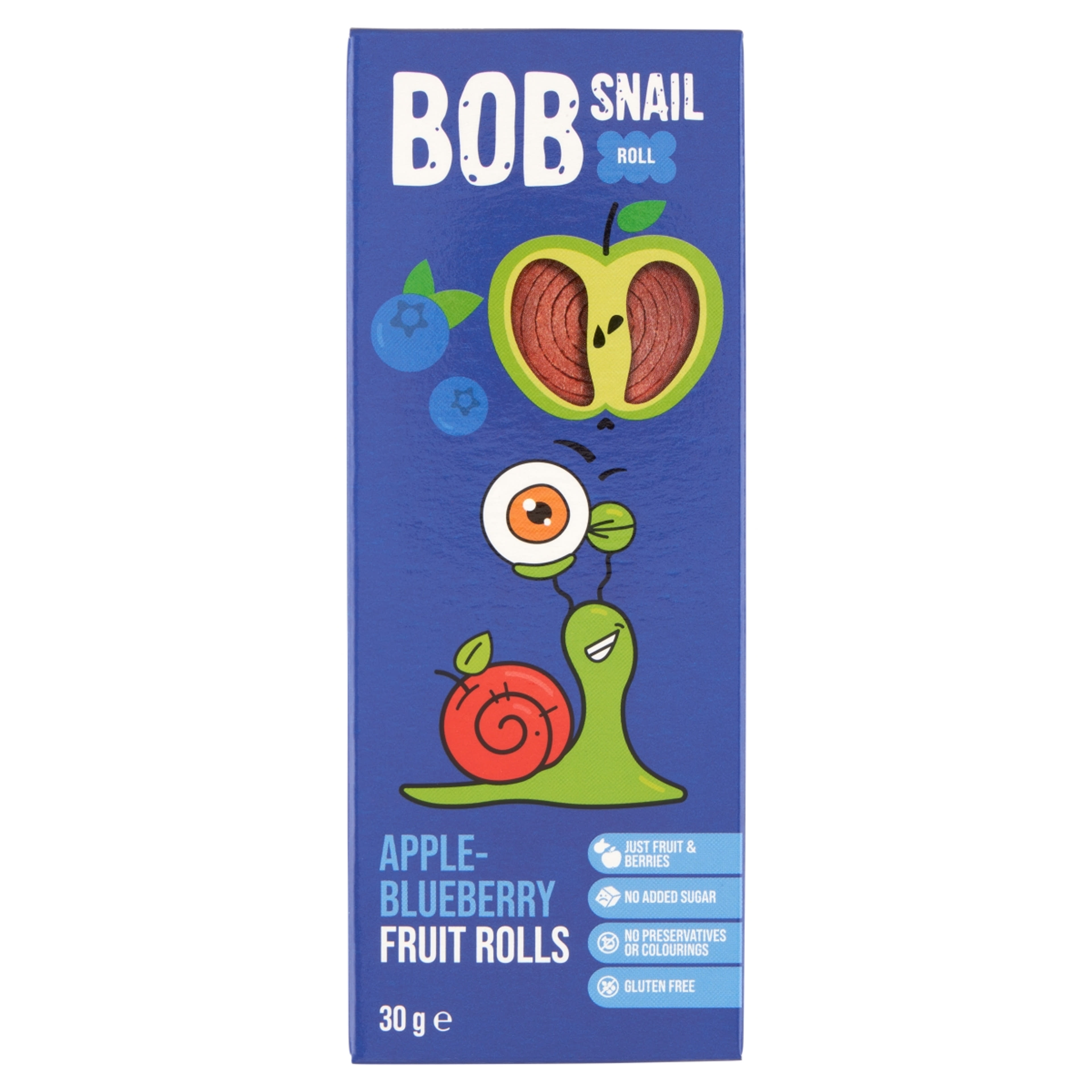 Bob Snail alma-áfonya rolls - 30 g