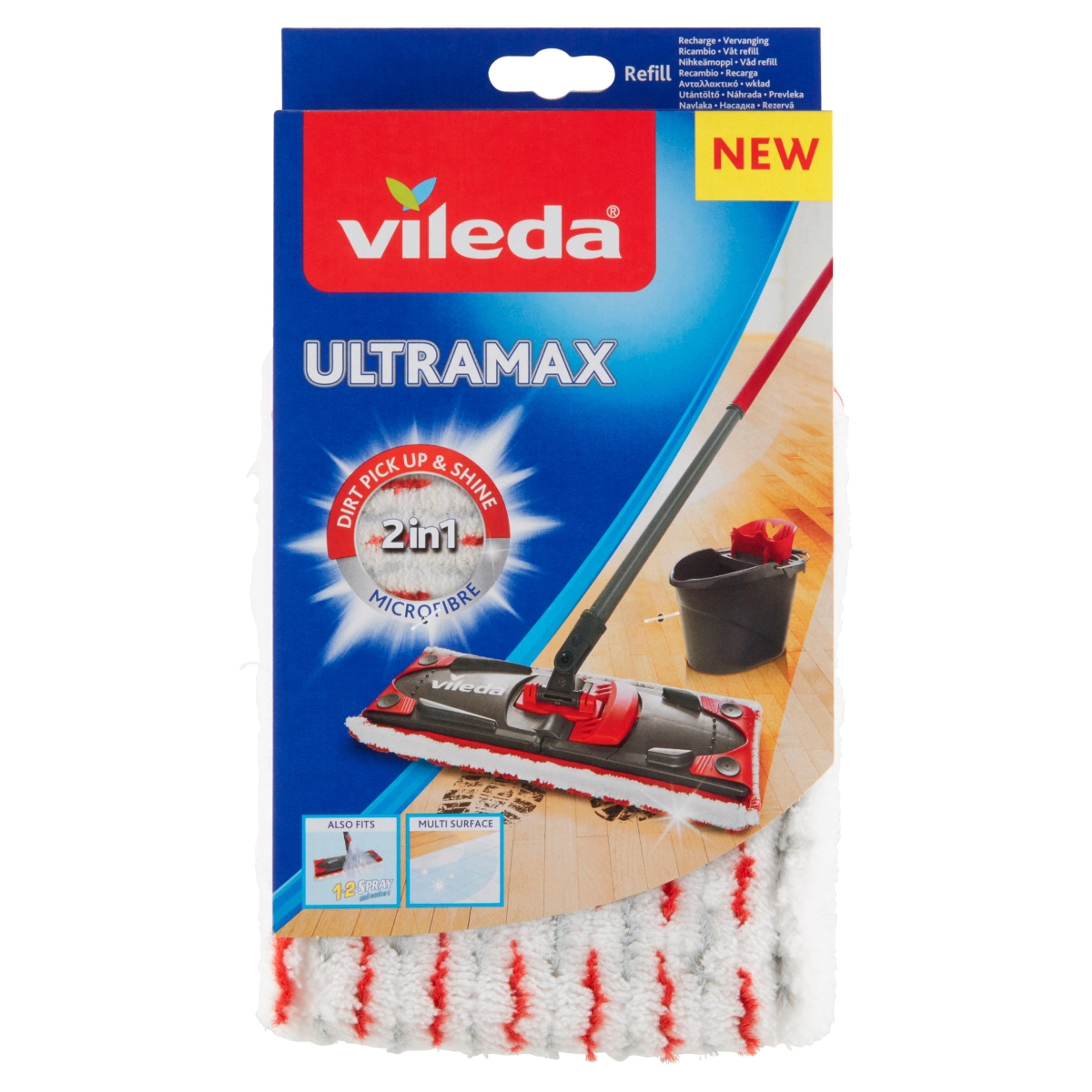 Vileda Ultramax lapos felmosó utántöltő - 1 db-1