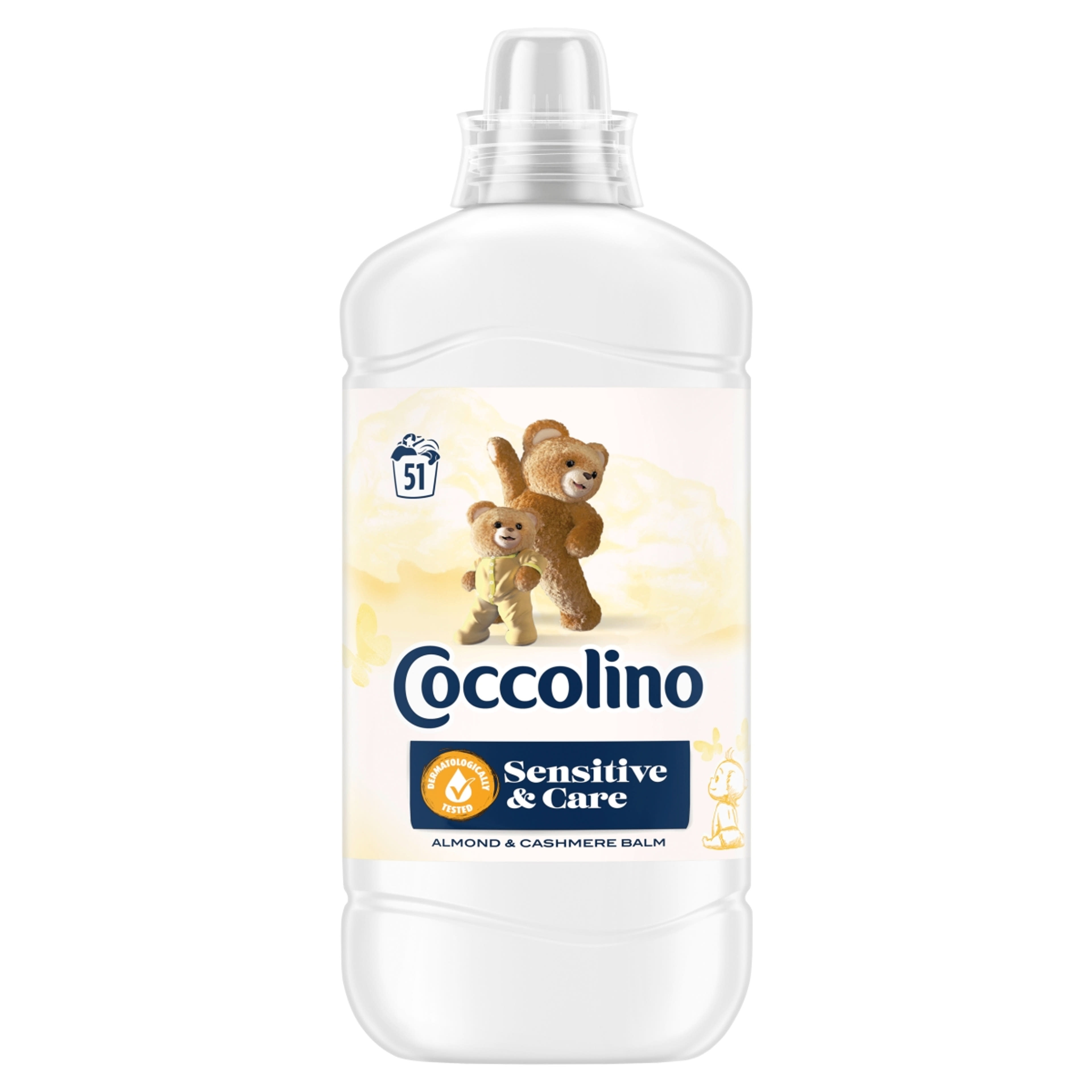 Coccolino Sensitive&Care Almond öblítőkoncentrátum 51 mosás - 1275 ml-2