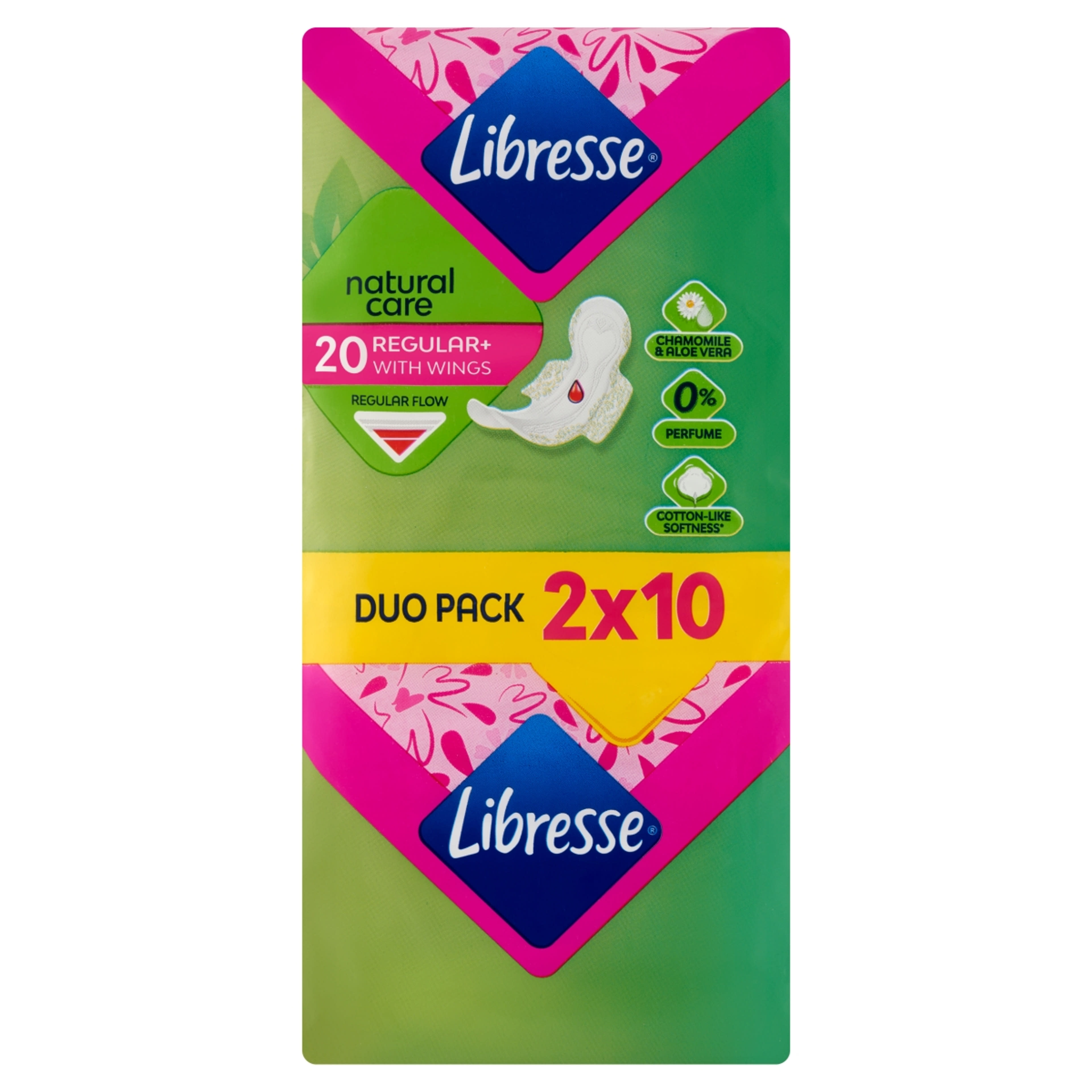 Libresse Natural Care Ultra Normal egészségügyi betét - 20 db