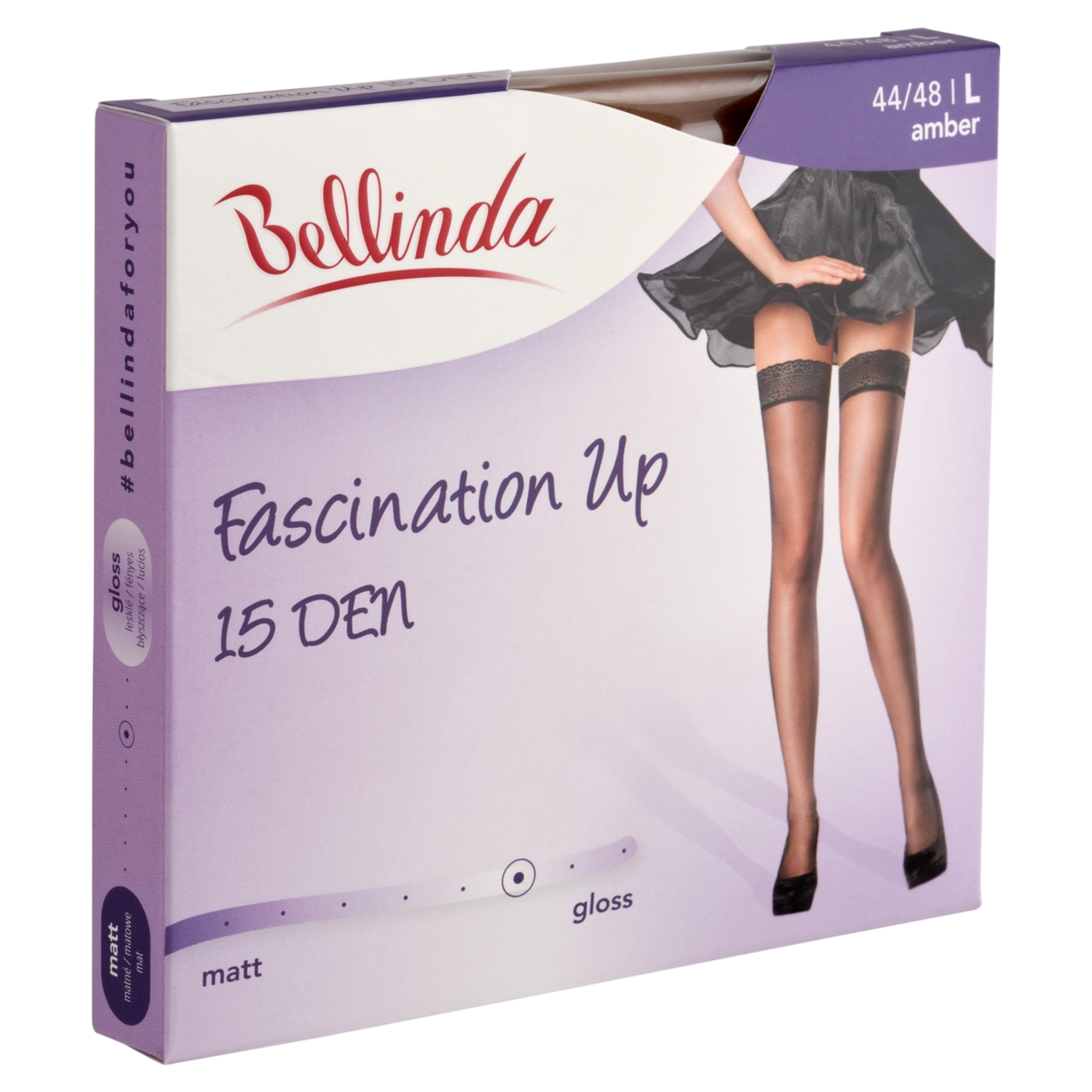 Bellinda Fascination 15 Den Amber L Combfix - 1 db-2