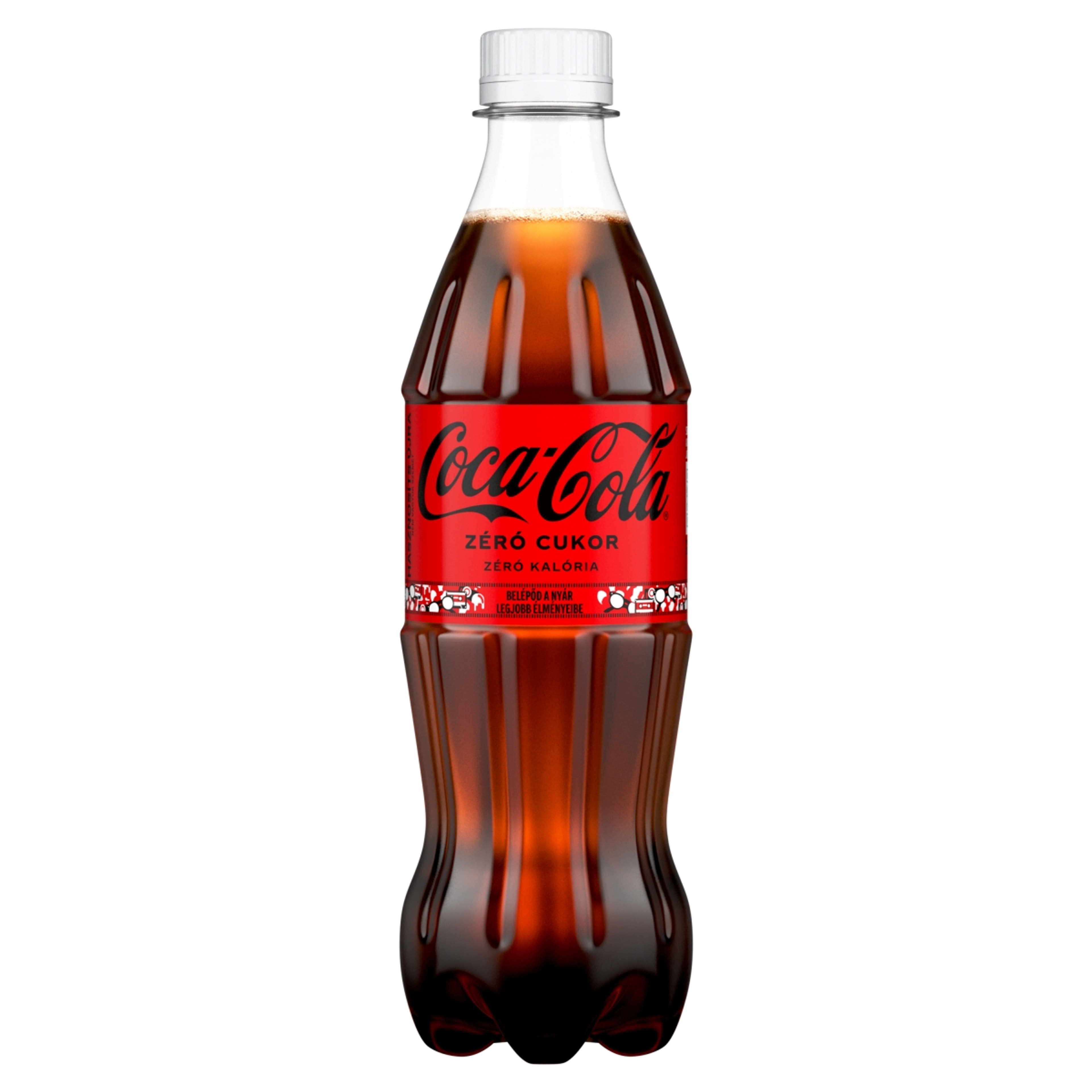 Coca-Cola Zero energiamentes szénsavas üdítőital édesítőszerekkel - 500 ml