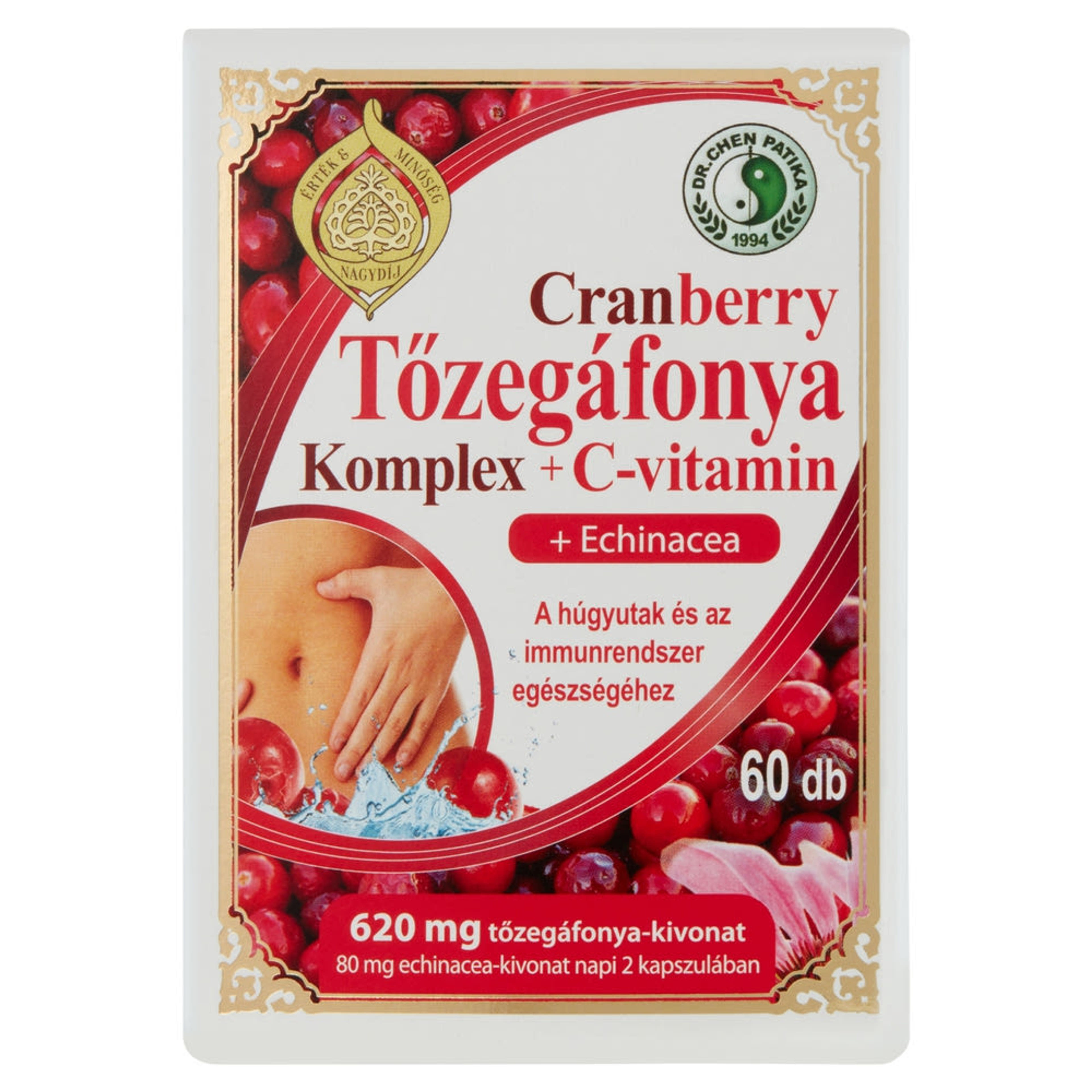 Dr. Chen Patika Cran-Tőzegáfonya Komplex kapszula - 60 db