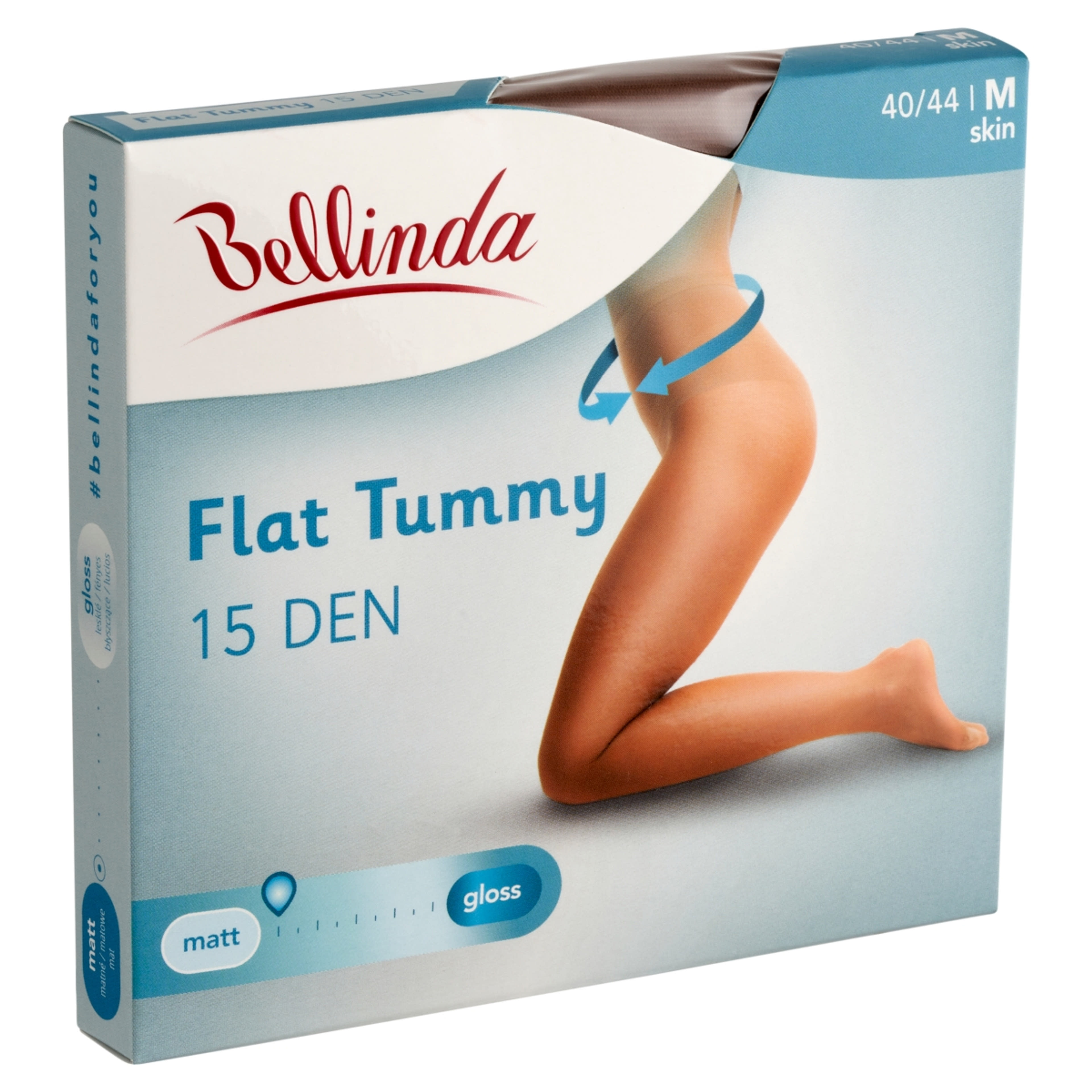 Bellinda Flat Tummy harisnya 15Den /testszínű M - 1 db-2