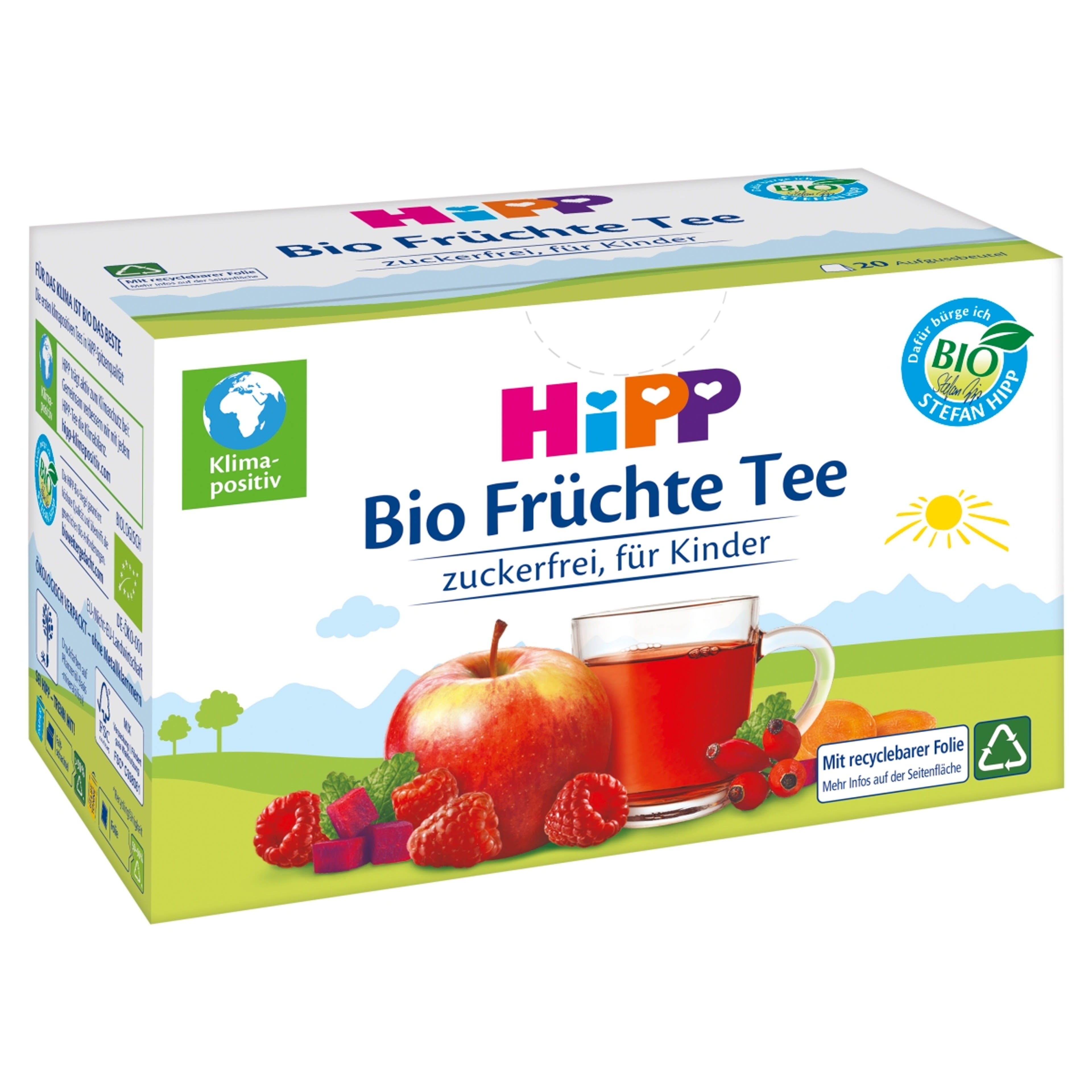 Hipp  Gyümölcstea Filteres - 20 db