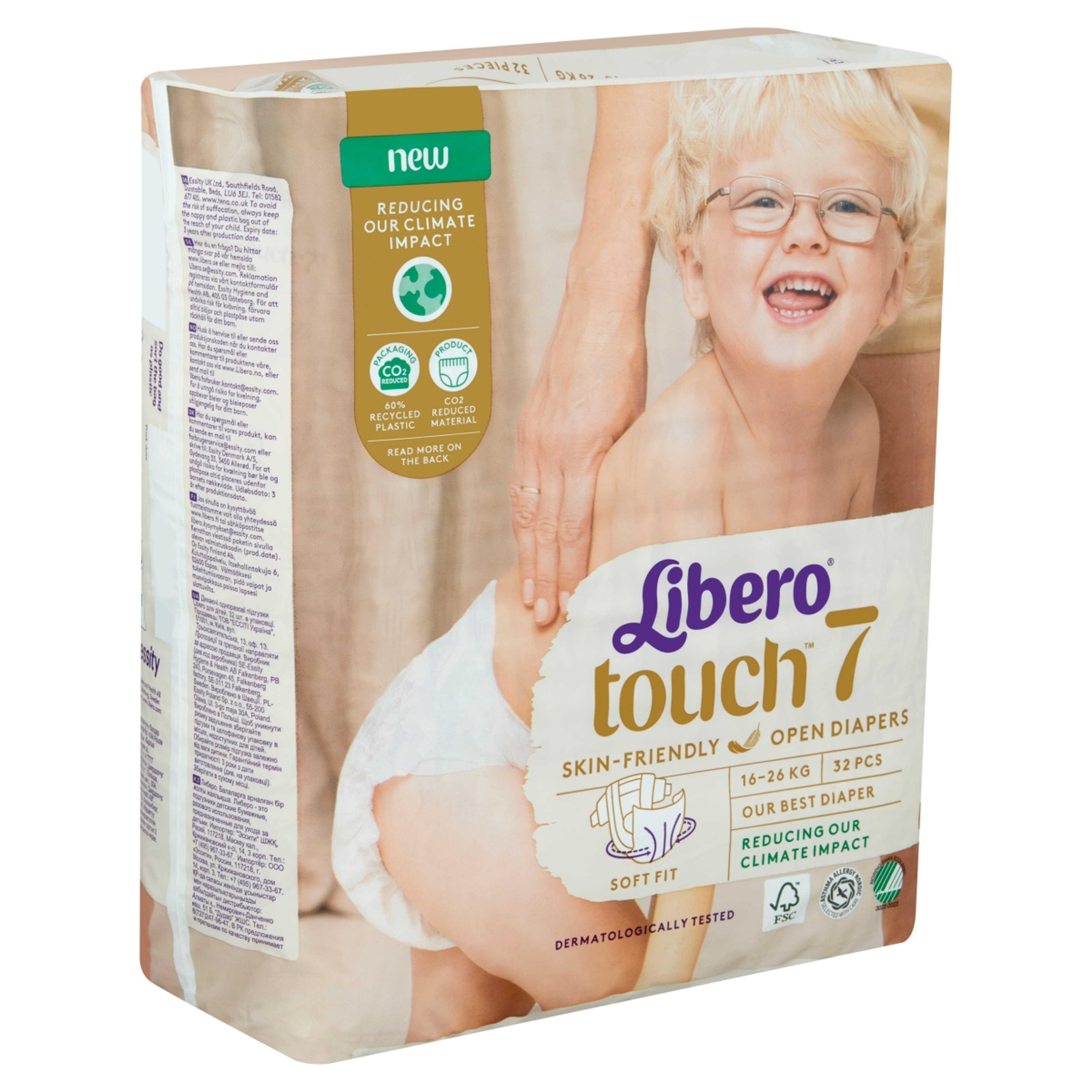 Libero Touch pelenkanadrág 7-es 16-26 kg - 32 db-2