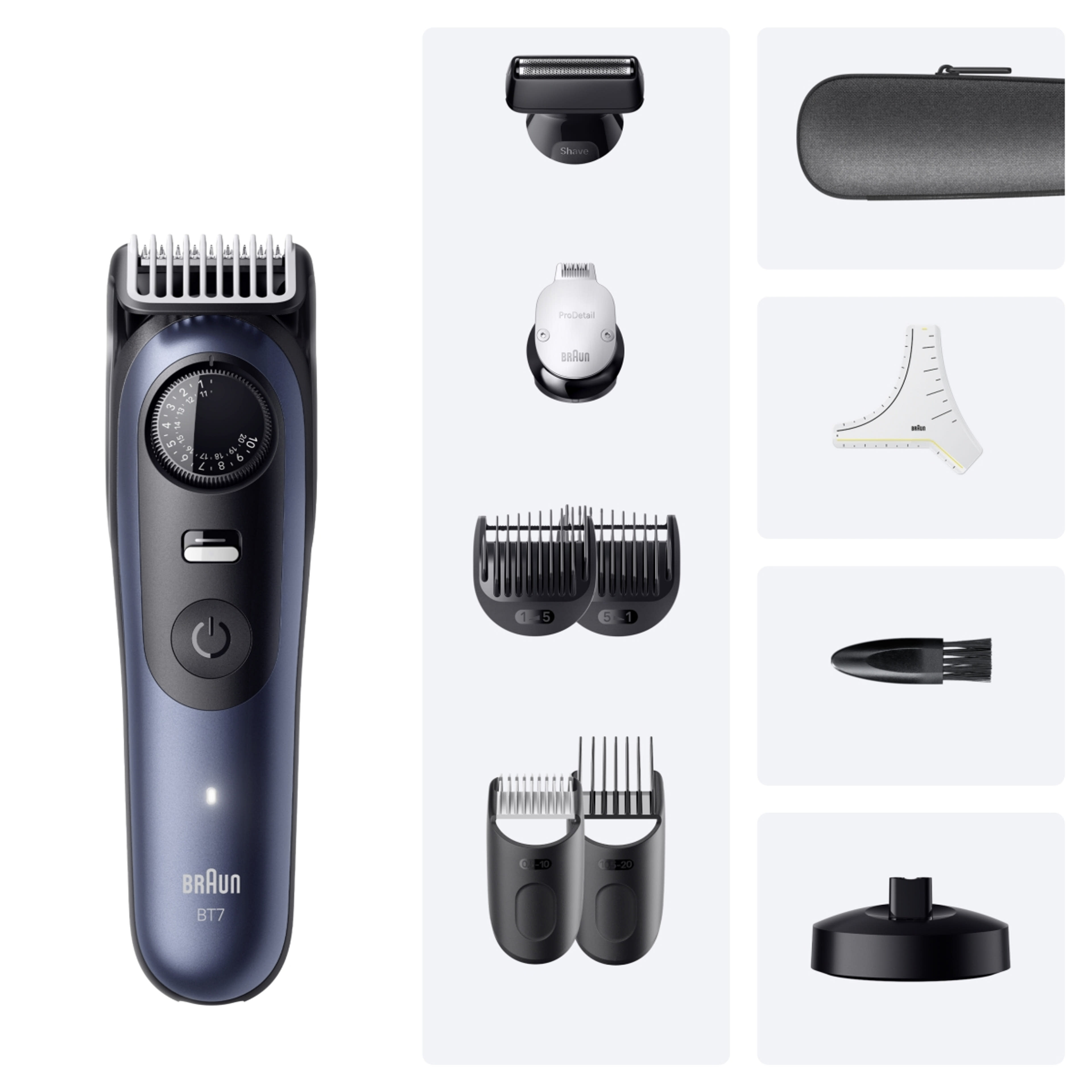 Braun Series 7 szakállvágó BT7540 /kék - 1 db-9