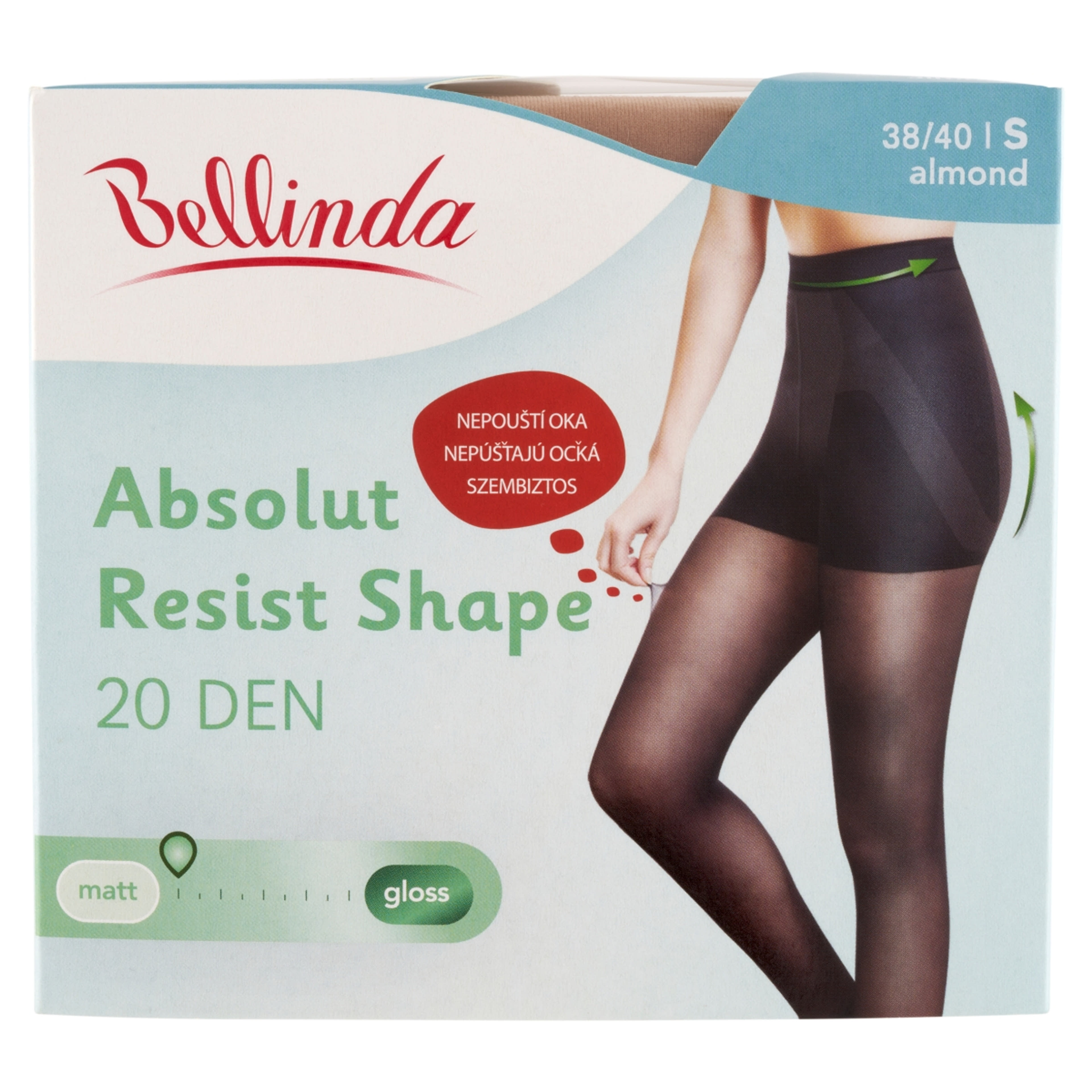 Bellinda absolut resist shape almond S harisnya - 1 db-1