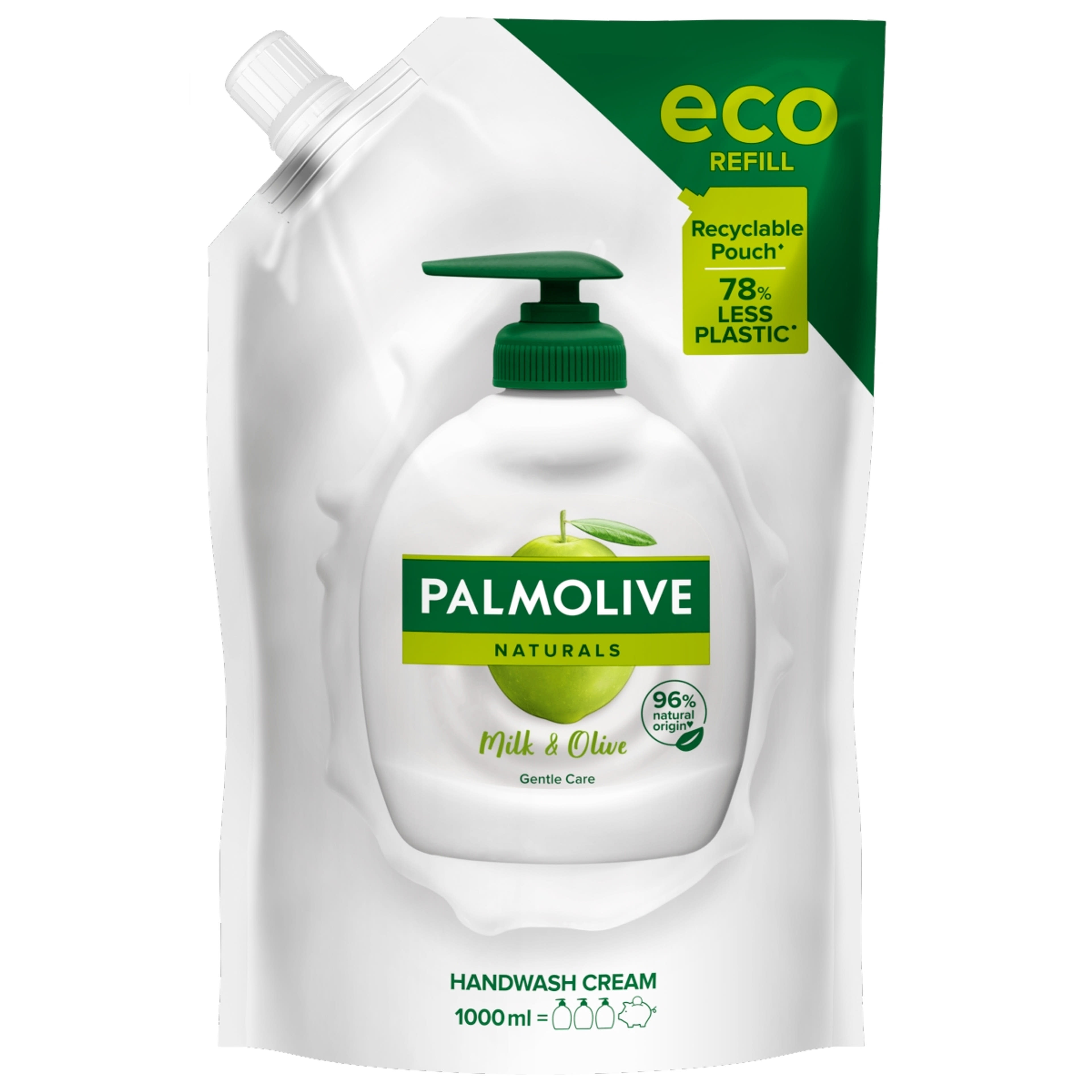 Palmolive Naturals Milk & Olive folyékony szappan utántöltő - 1000 ml-1