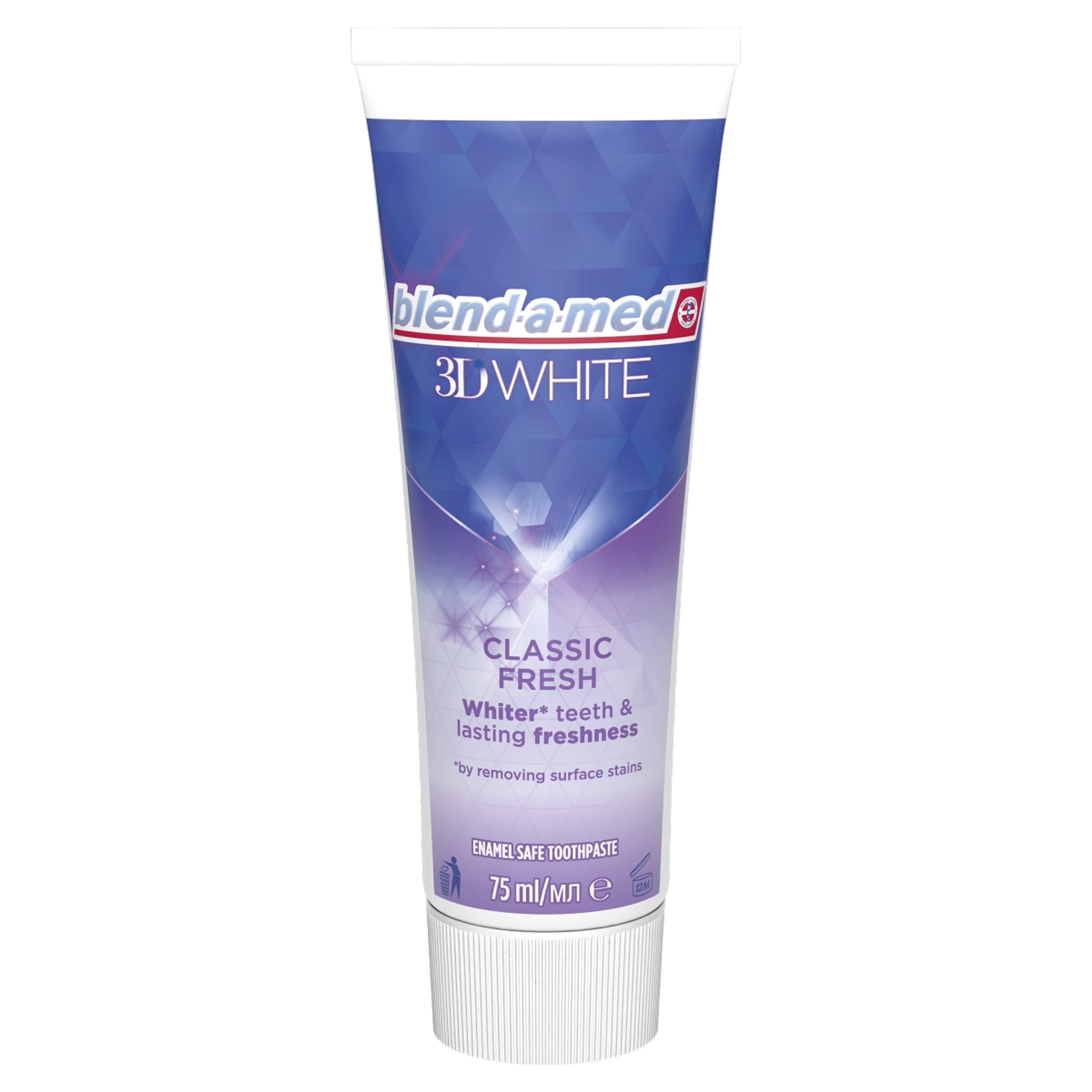 Blend-a-med 3D White Classic Fresh fogkrém - 75 ml-3