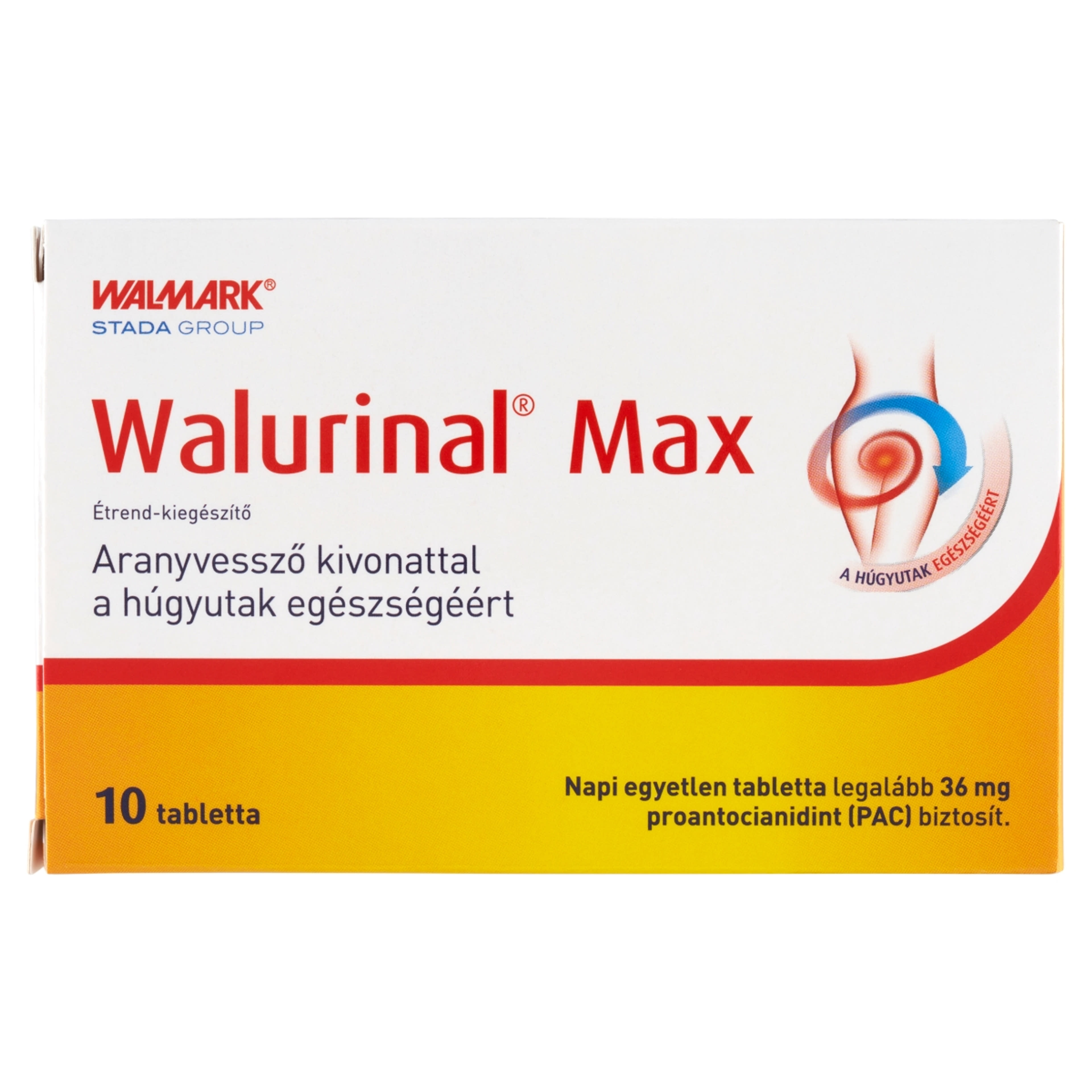 Walurinal Max tabletta aranyvessző kivonattal - 10 db-1