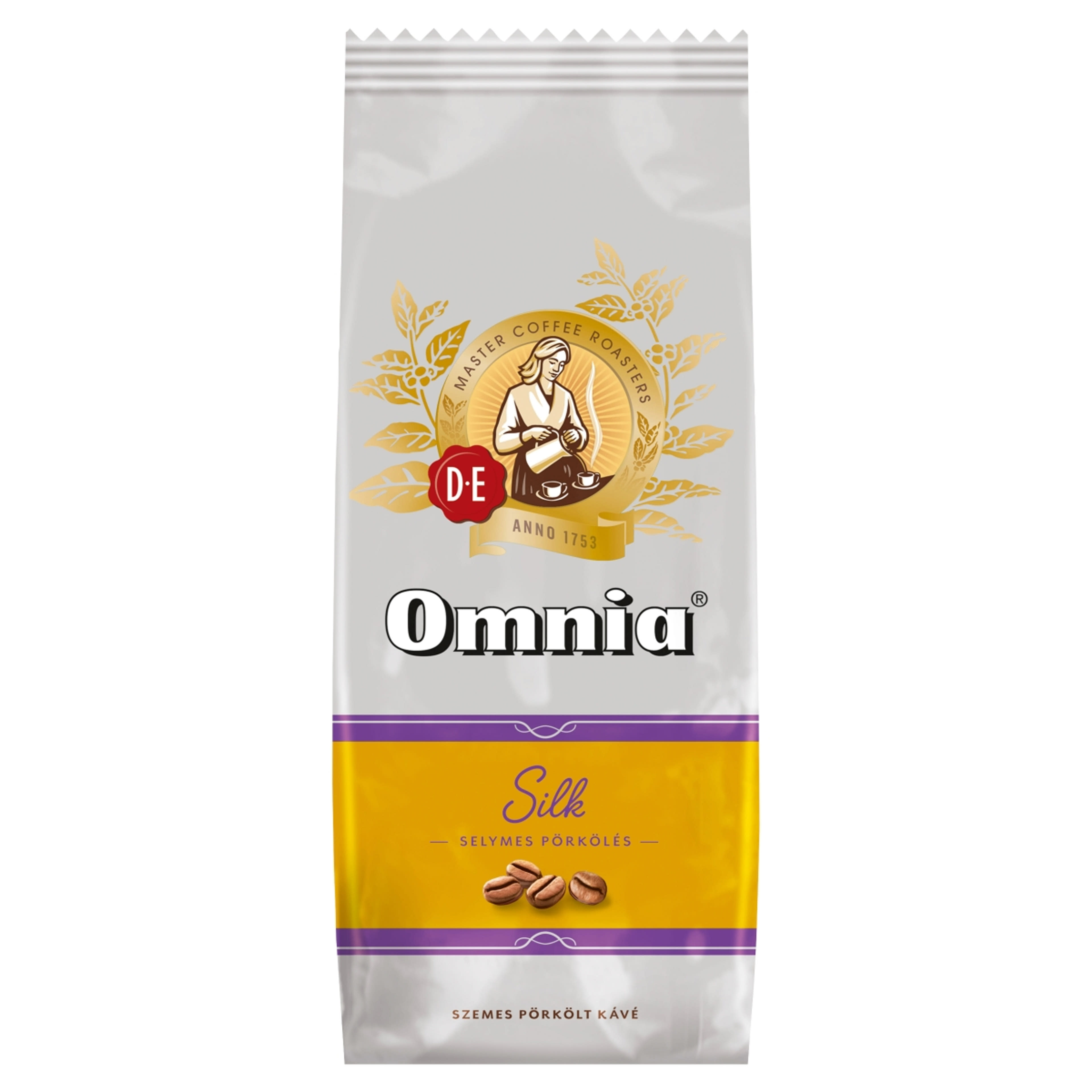 Douwe Egberts Omnia Silk szemes pörkölt kávé - 1000 g