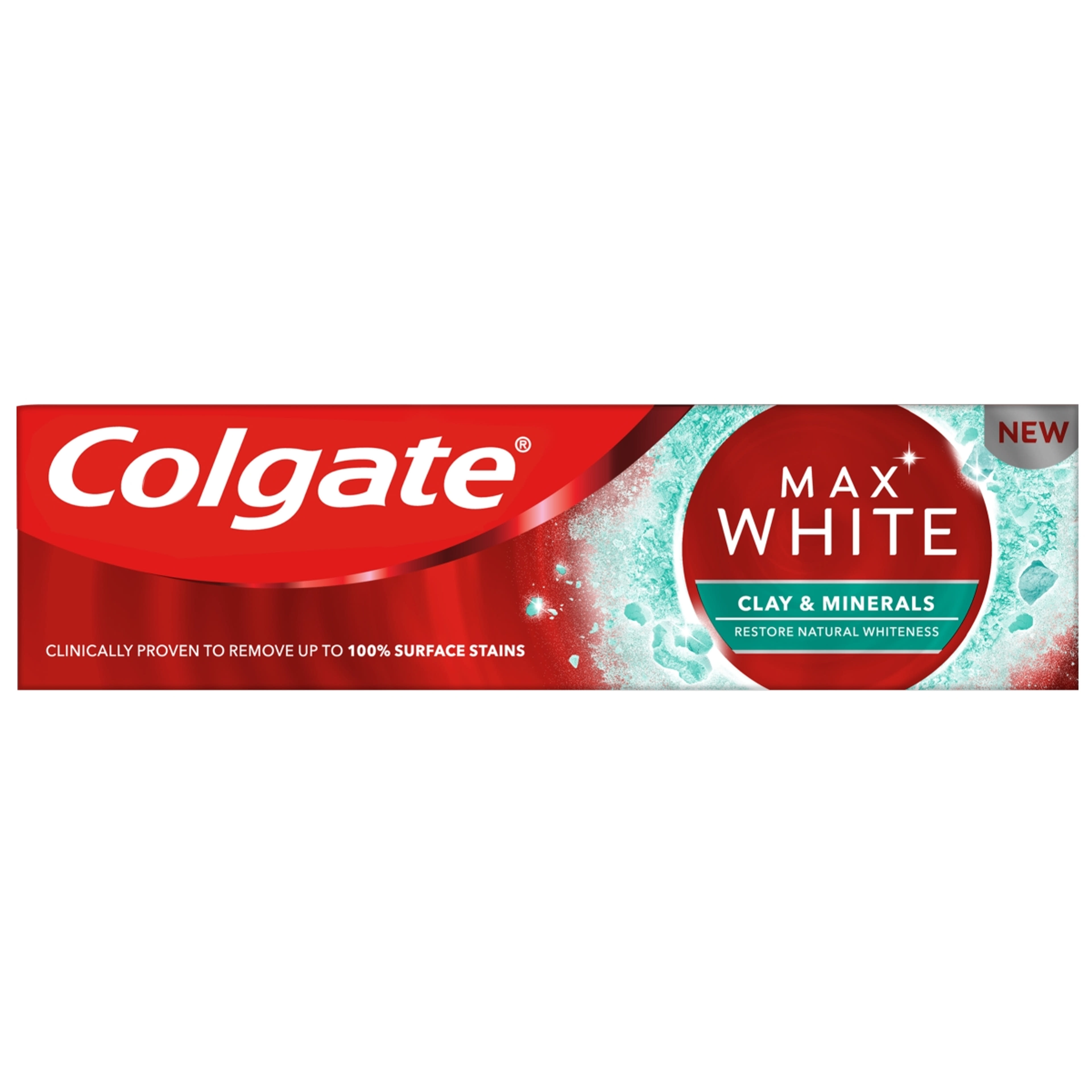Colgate Max White Clay&Minerals fogkrém - 75 ml
