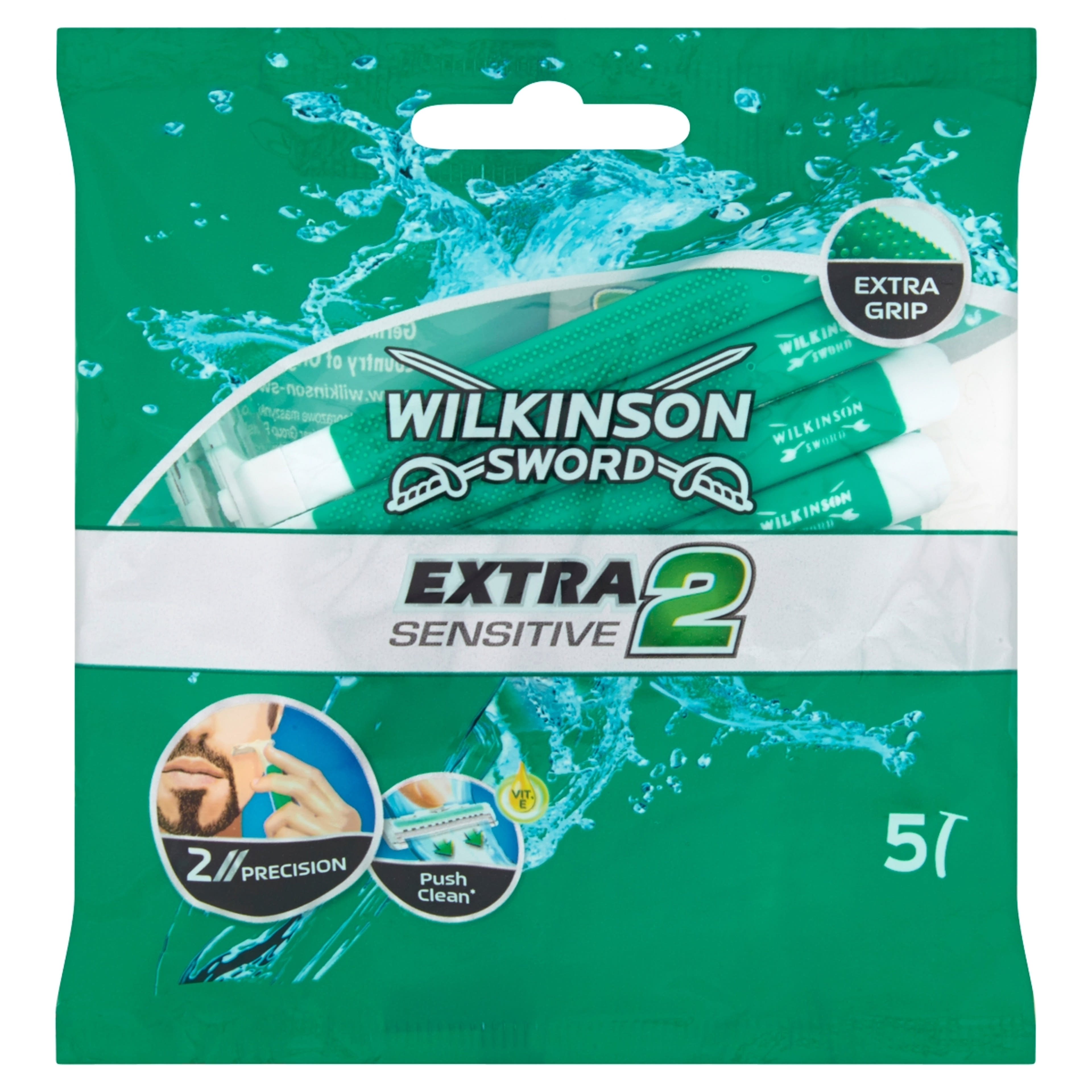 Wilkinson Extra II Sensitive eldobható borotva - 5 db