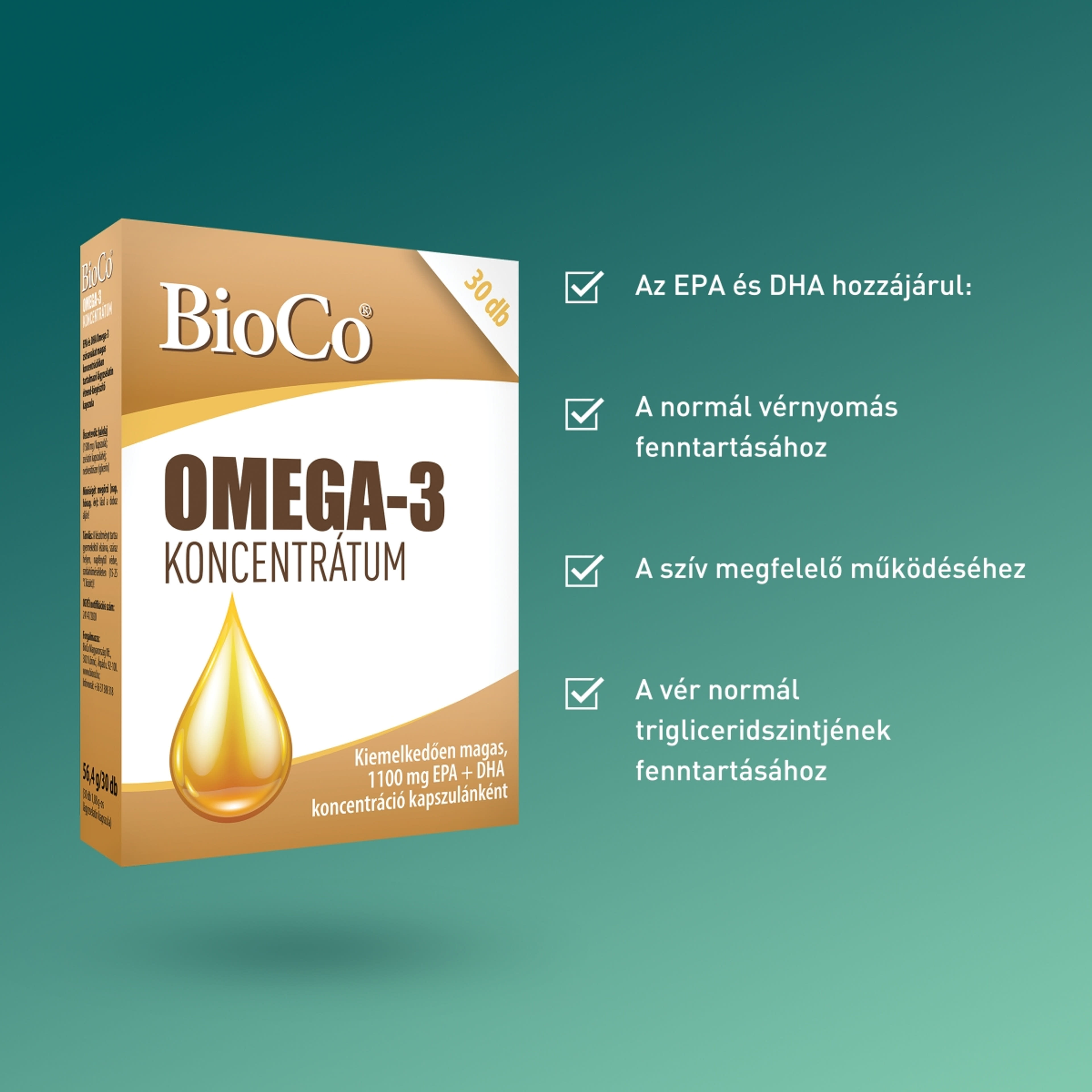 Bioco Omega-3 koncentrátum - 30 db-4