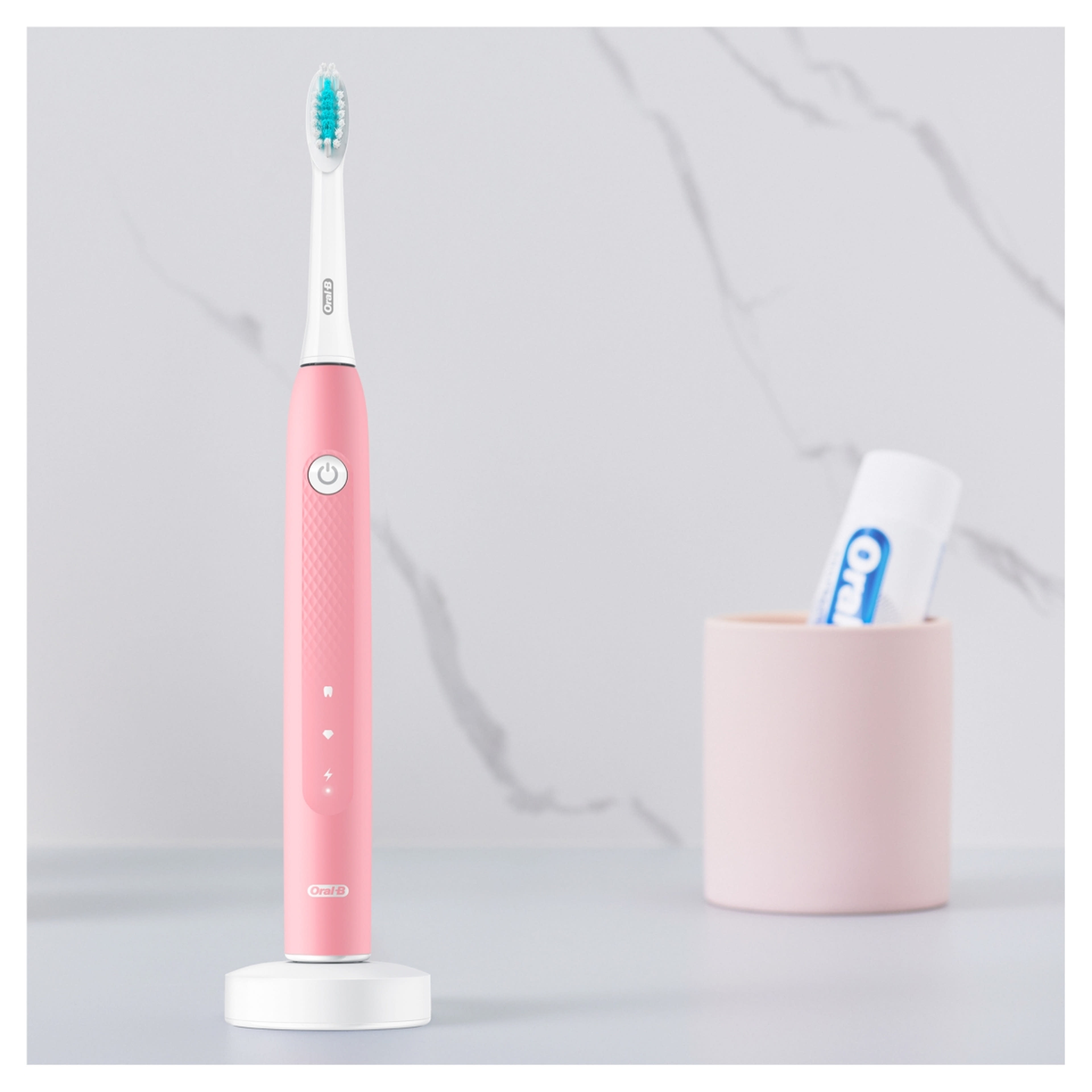 Oral B pulsonic sensitiv elektromos fogkefe pótfej - 4 db-3