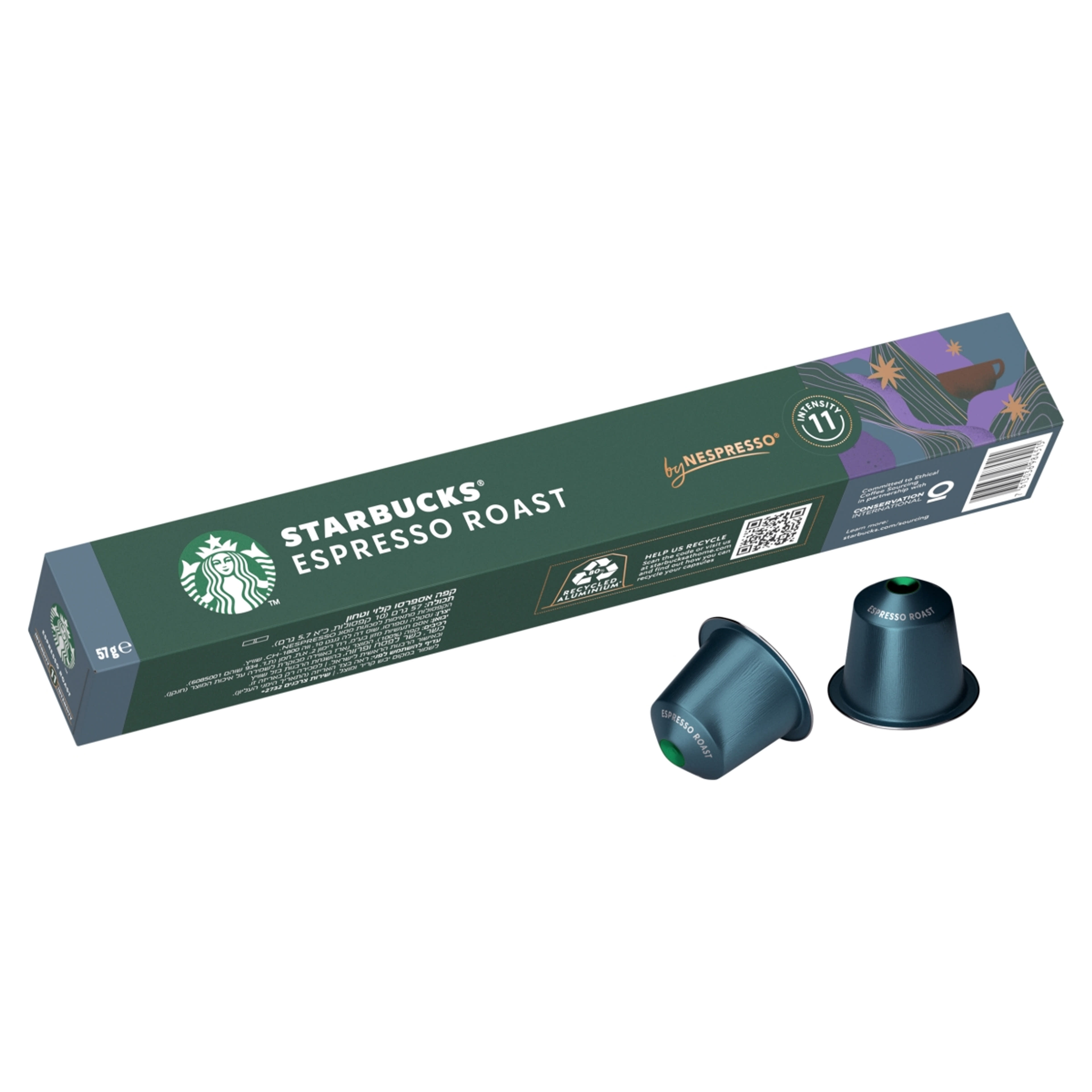 Starbucks by Nespresso Espresso Roast kávékapszula - 10 db-2