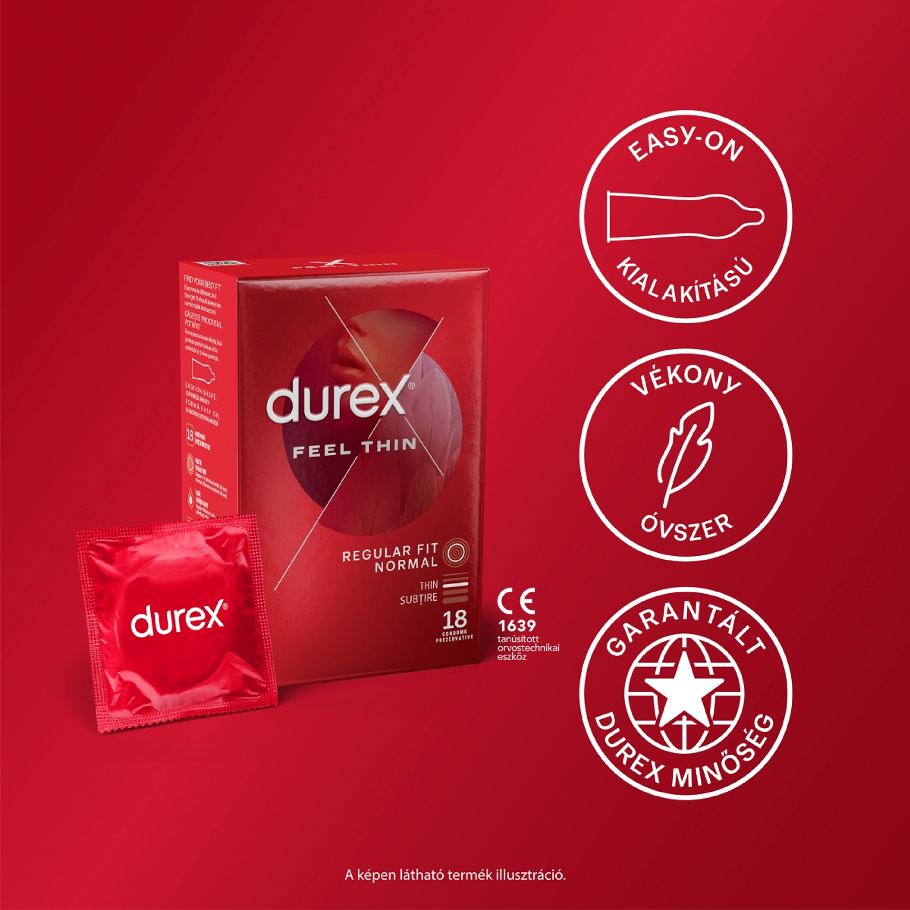 Durex Feel Thin óvszer - 18 db-3
