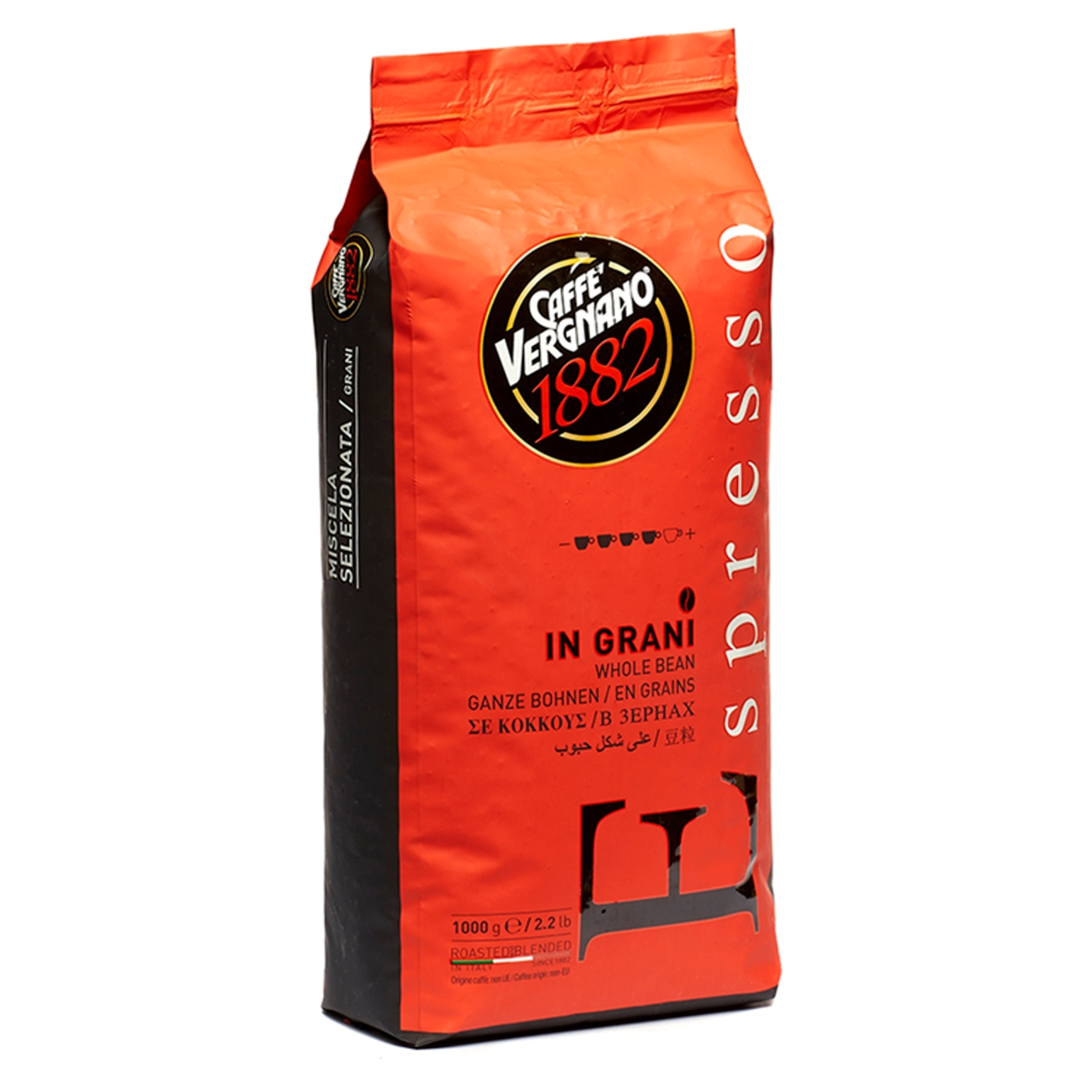 Caffè Vergnano Espresso pörkölt szemes kávé - 1000 g-1