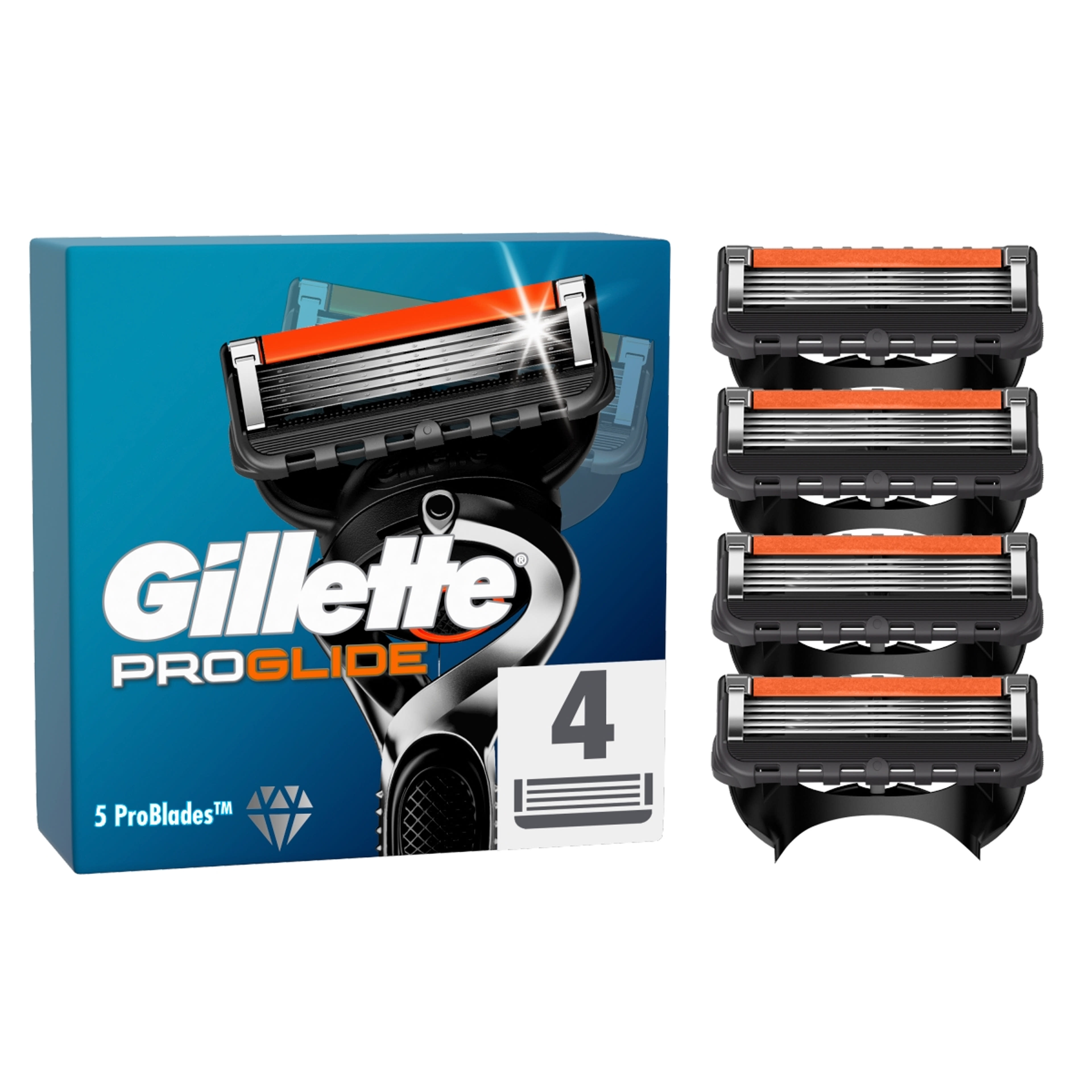 Gillette Fusion ProGlide 5 pengés borotvabetét - 4 db-8