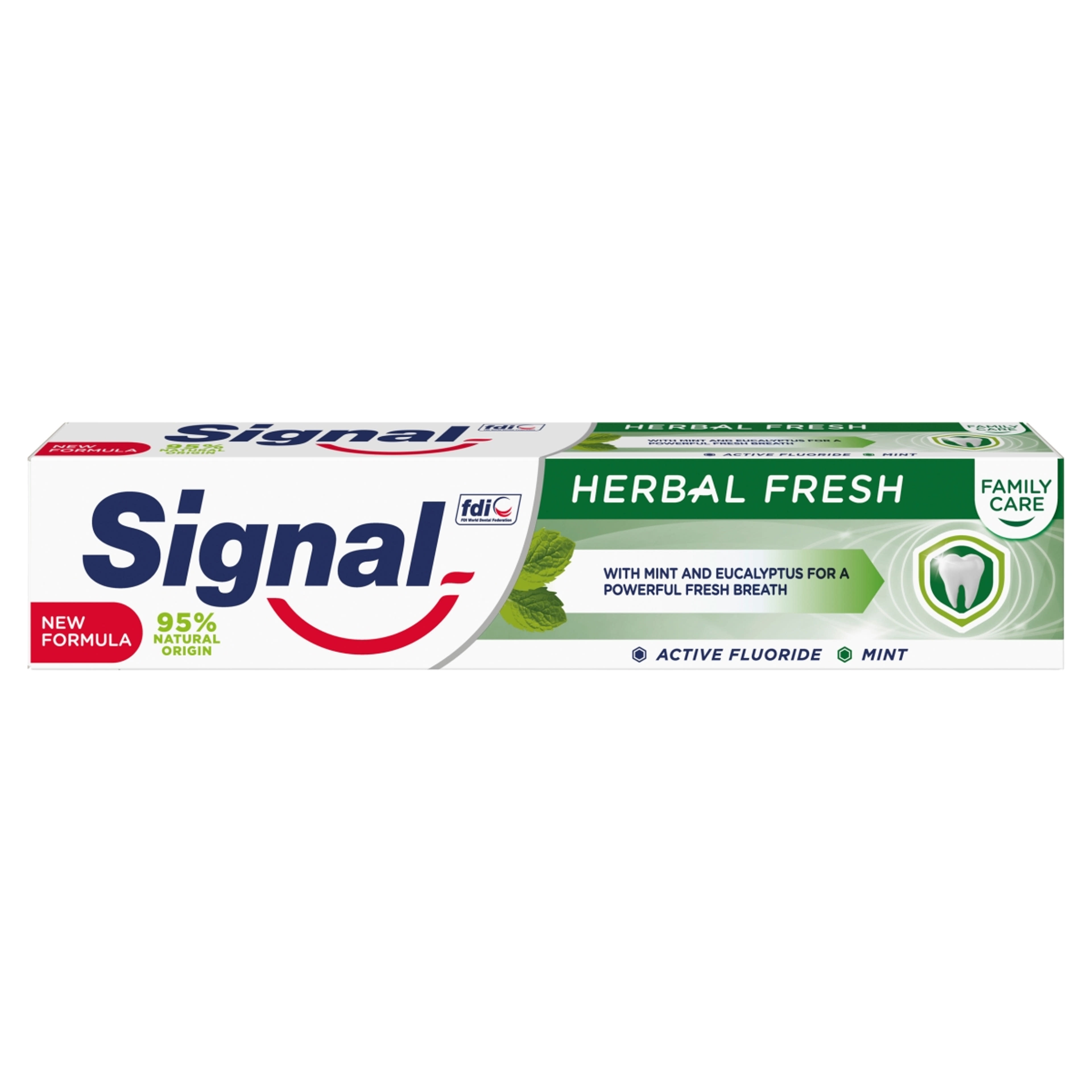 Signal Family Care Herbal Fresh fogkrém - 75 ml