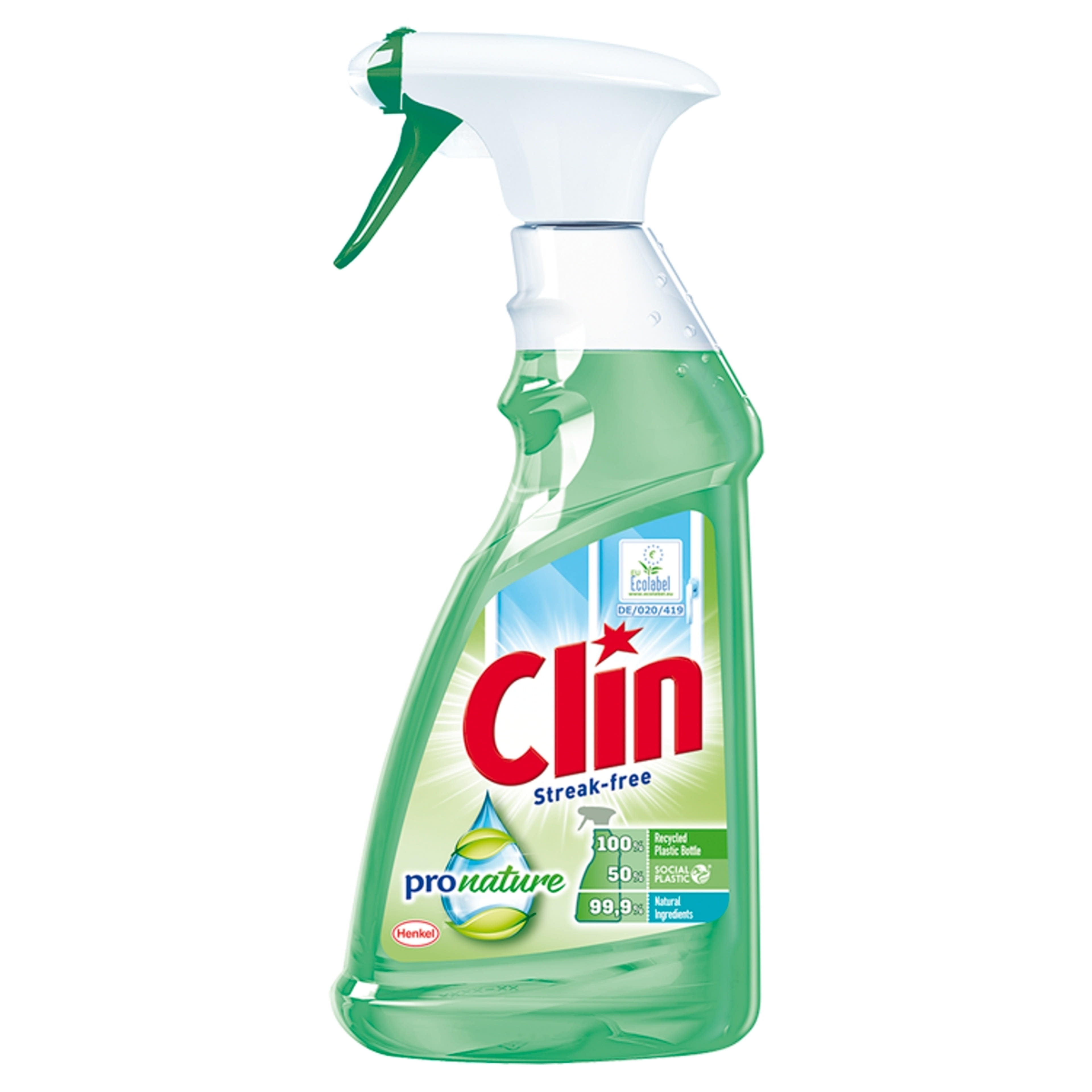 Clin ProNature ablaktisztító - 500 ml