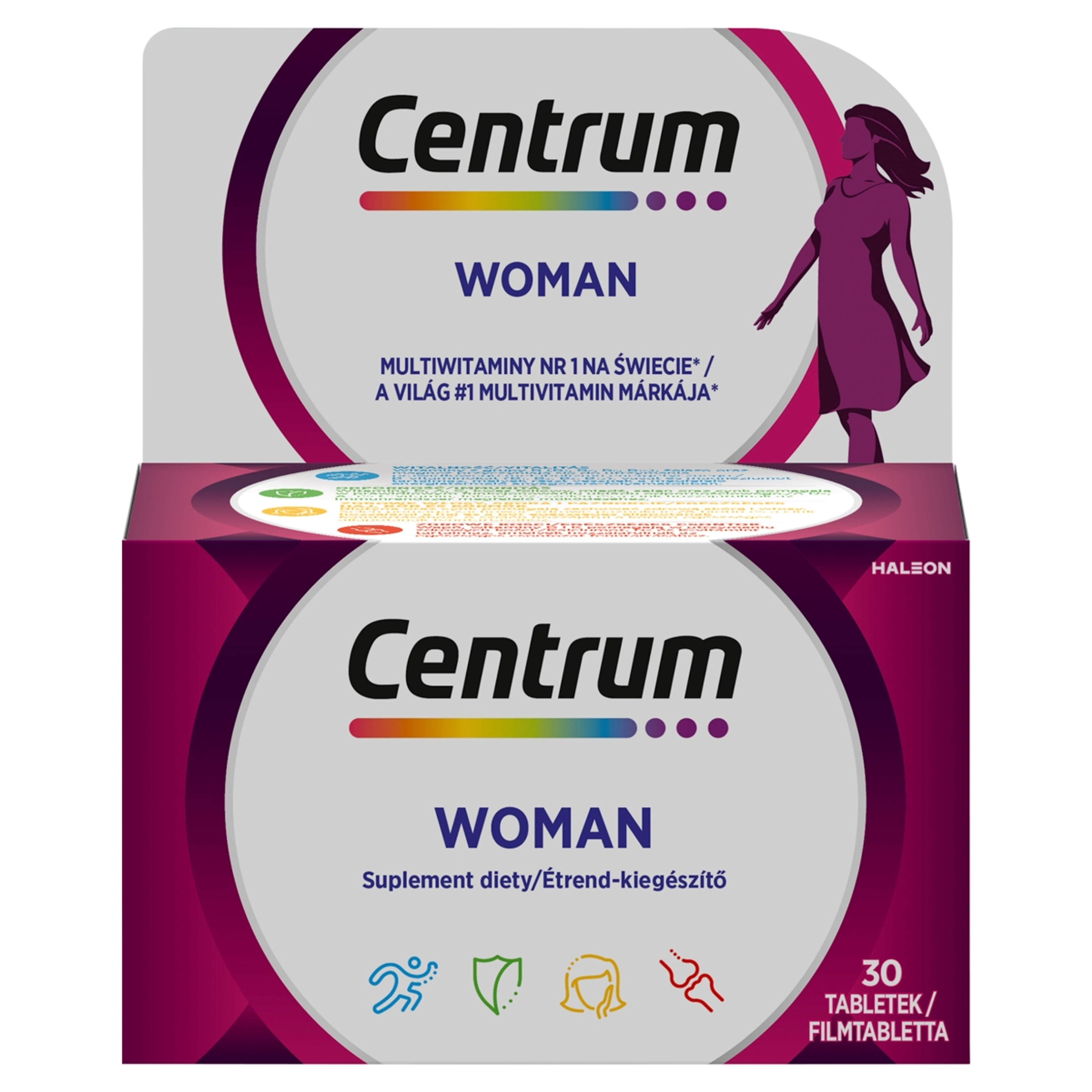 Centrum Nőknek A-tól Z-ig multivitamin tabletta - 30 db