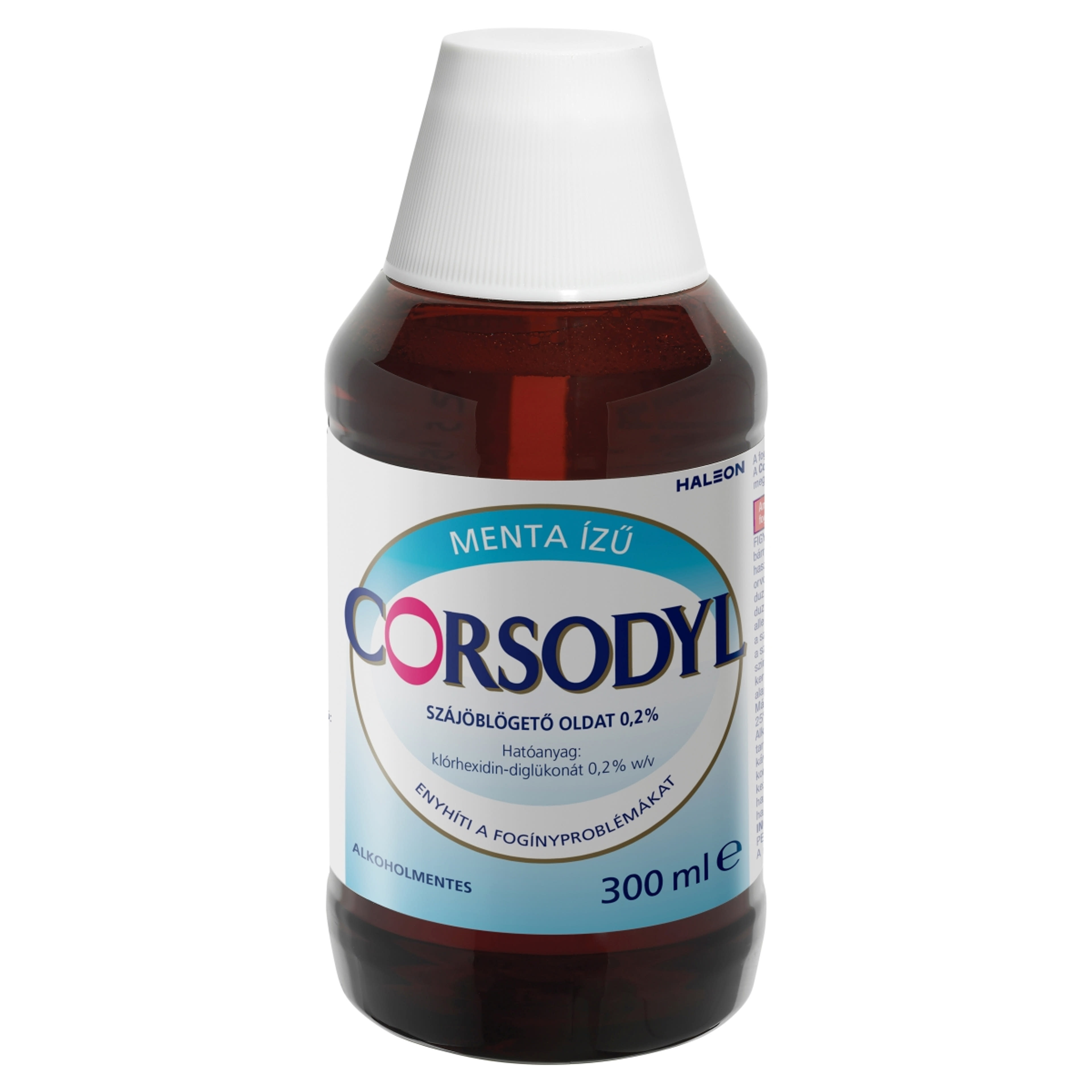 Corsodyl Alkoholmentes szájöblögető oldat - 300 ml