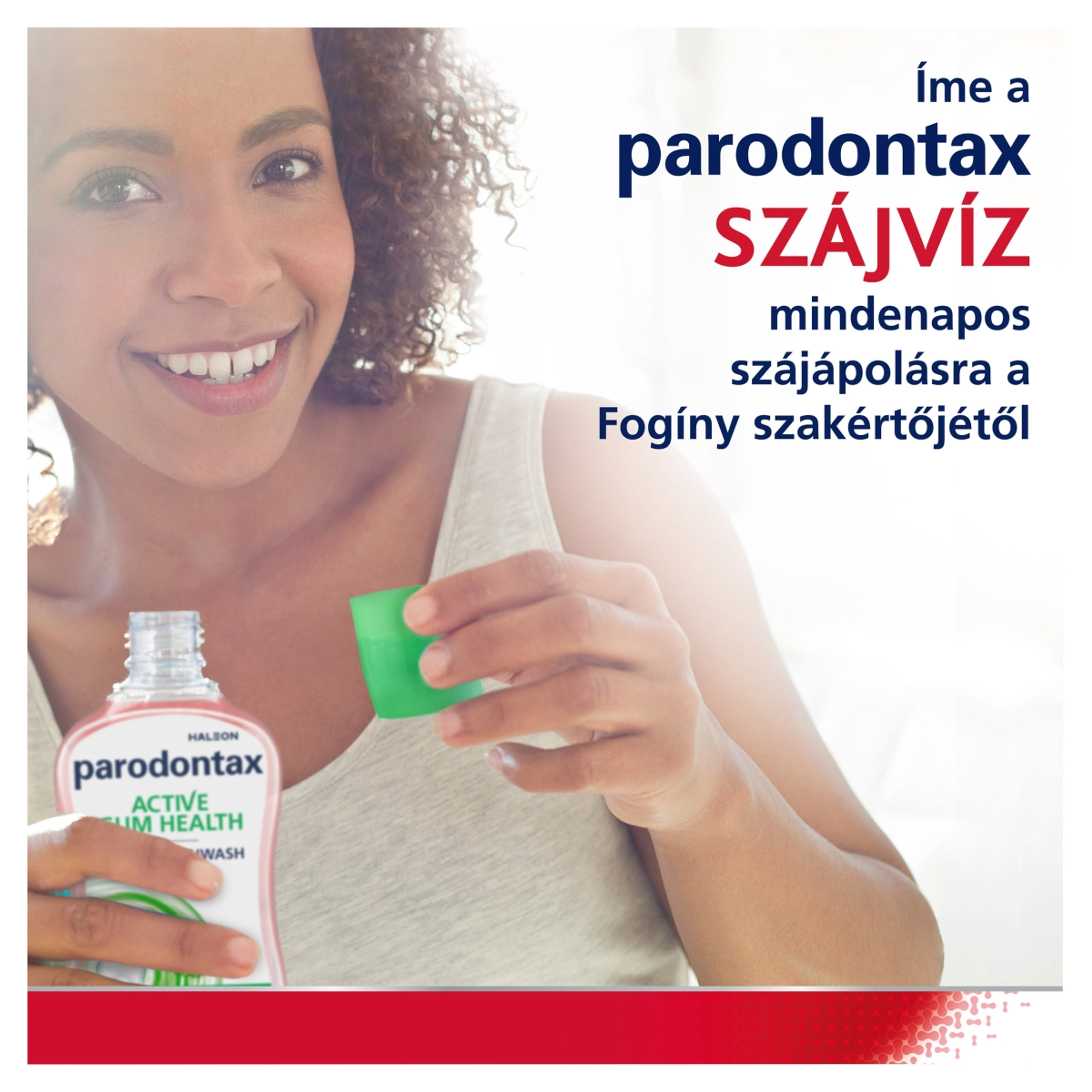 Parodontax Active Gum Health Herbal Mint szájvíz - 500 ml-2